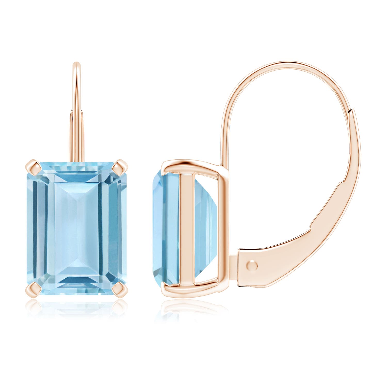 AAA - Aquamarine / 2.7 CT / 14 KT Rose Gold