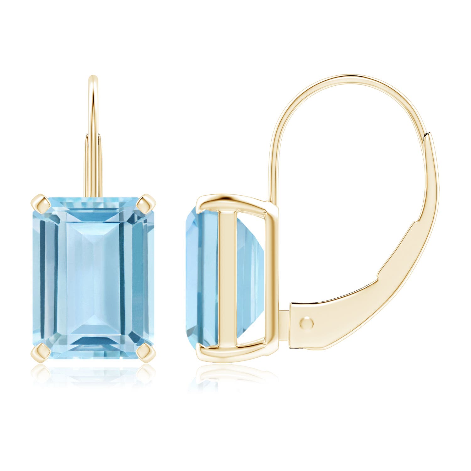 AAA - Aquamarine / 2.7 CT / 14 KT Yellow Gold