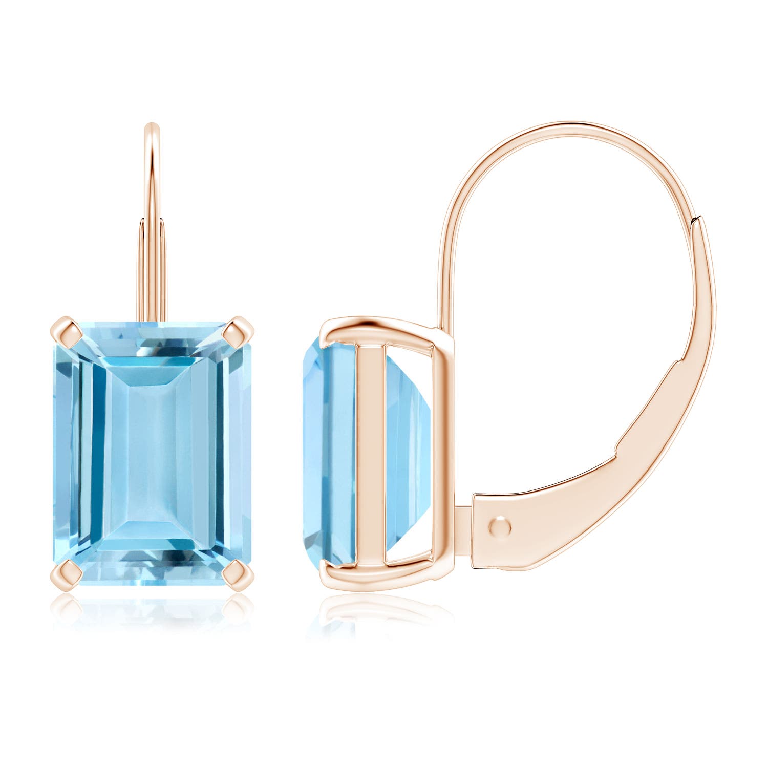 AAAA - Aquamarine / 2.7 CT / 14 KT Rose Gold