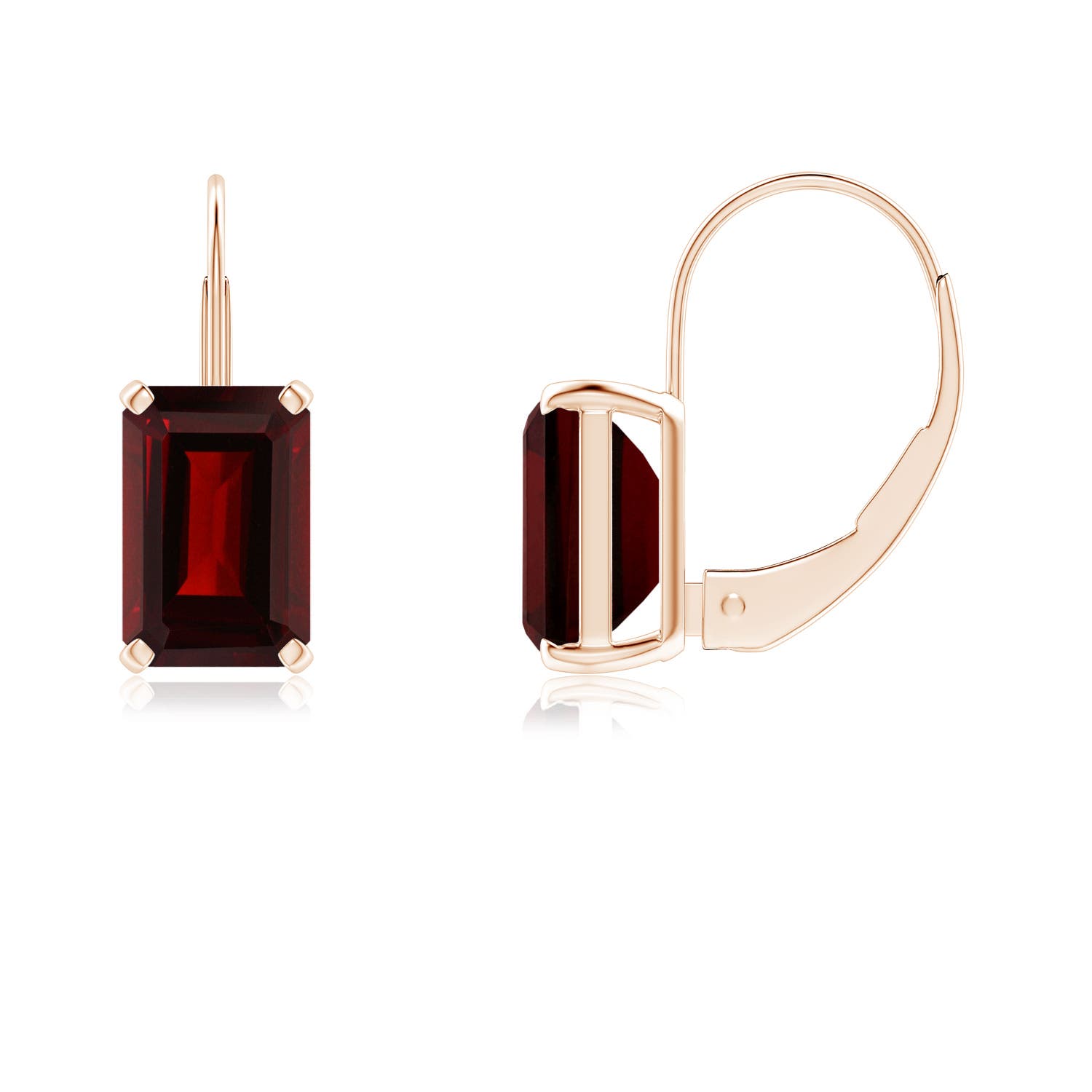 AA - Garnet / 1.4 CT / 14 KT Rose Gold