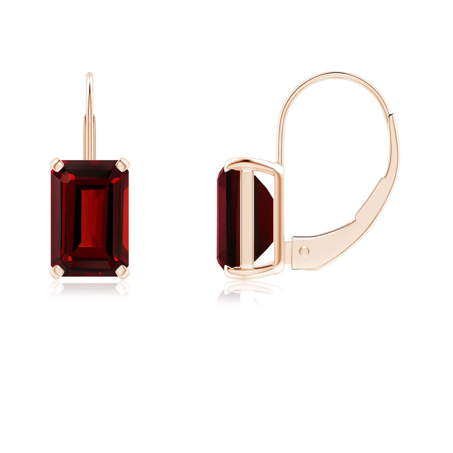 AAAA - Garnet / 1.4 CT / 14 KT Rose Gold