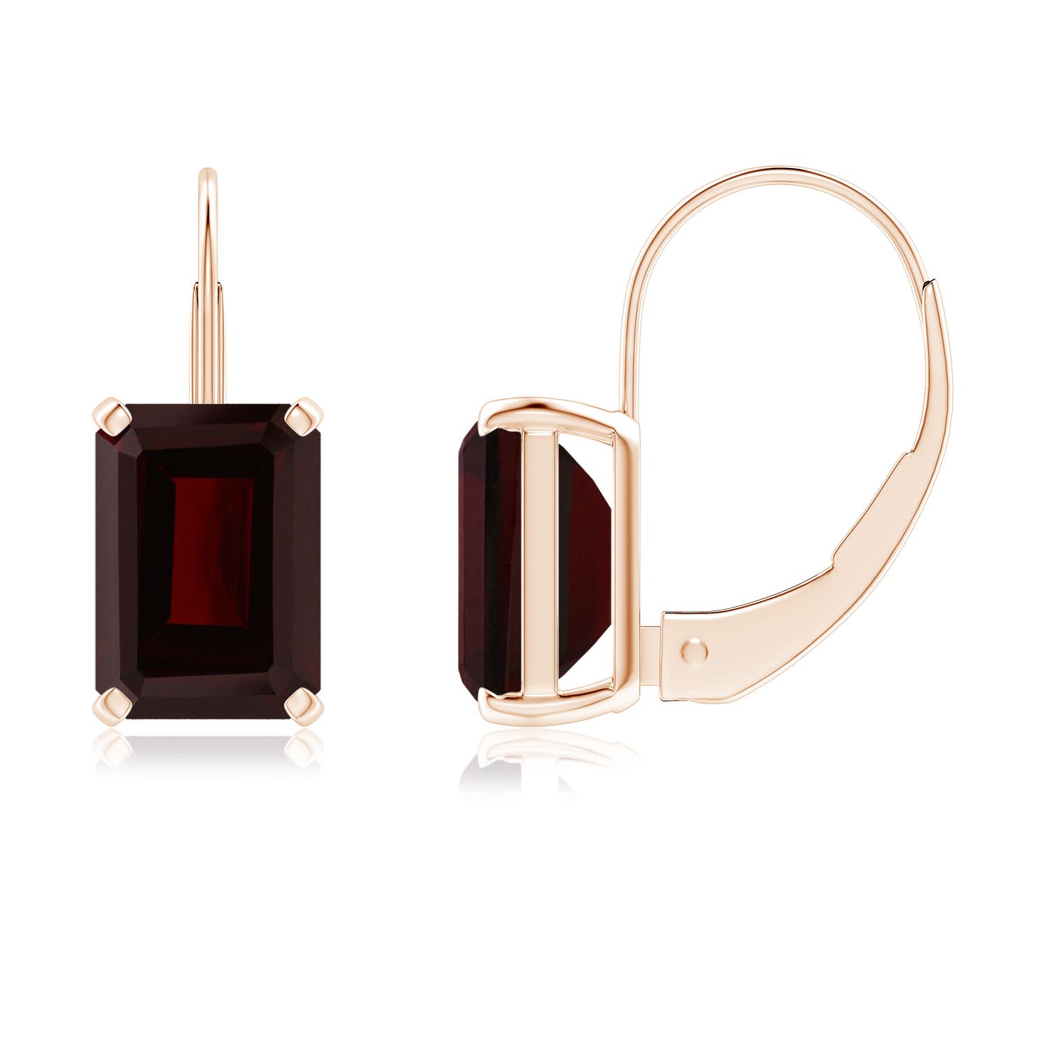 A - Garnet / 2.4 CT / 14 KT Rose Gold