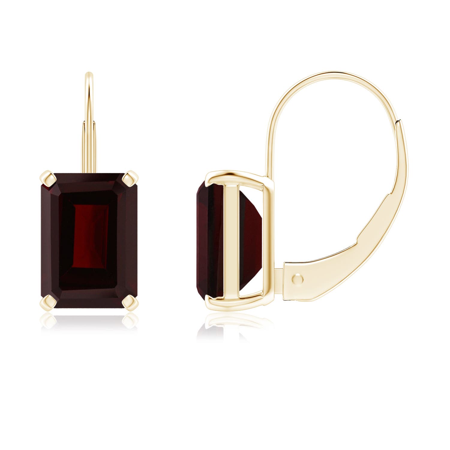 A - Garnet / 2.4 CT / 14 KT Yellow Gold