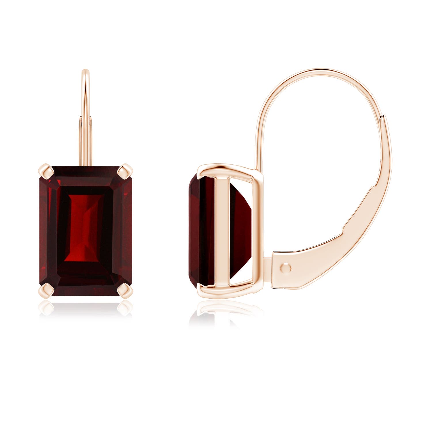 AA - Garnet / 2.4 CT / 14 KT Rose Gold