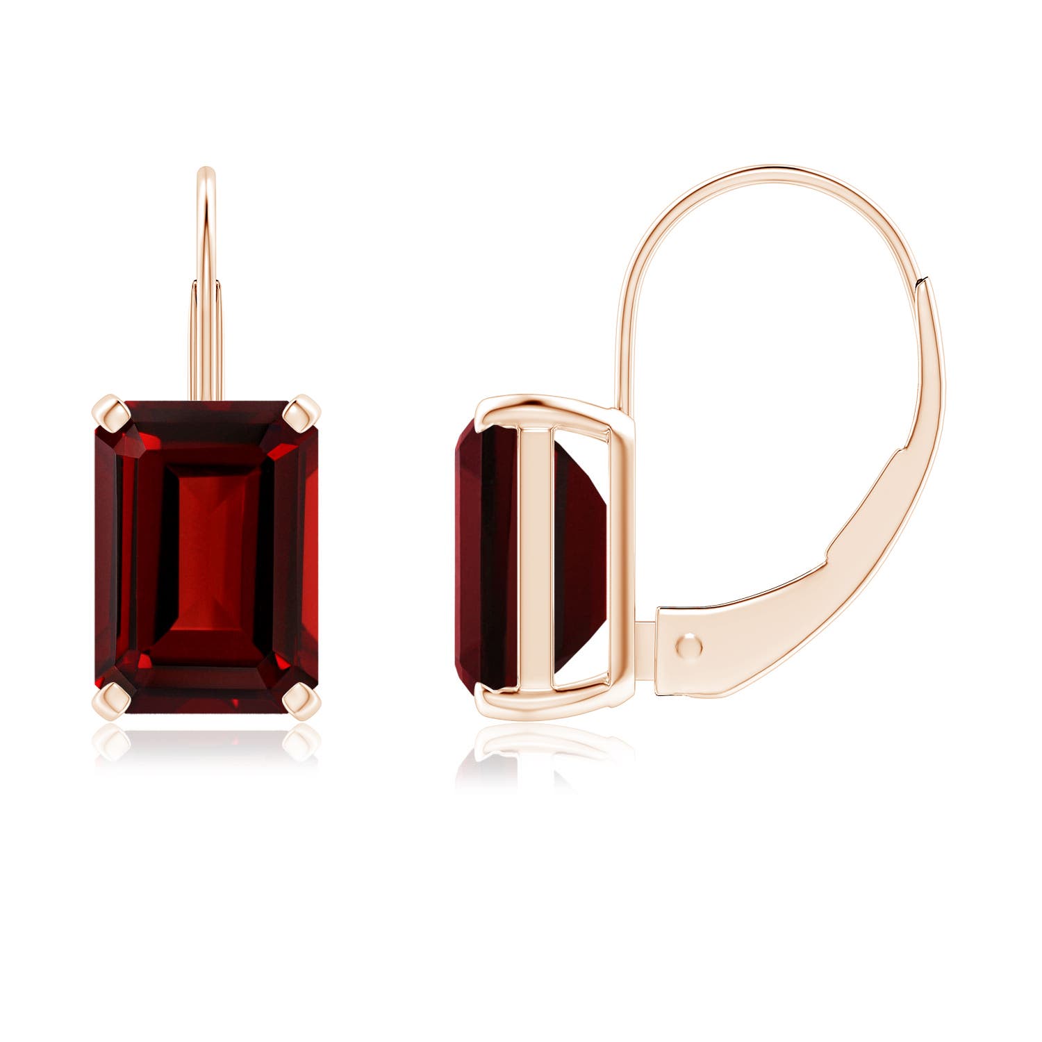 AAAA - Garnet / 2.4 CT / 14 KT Rose Gold