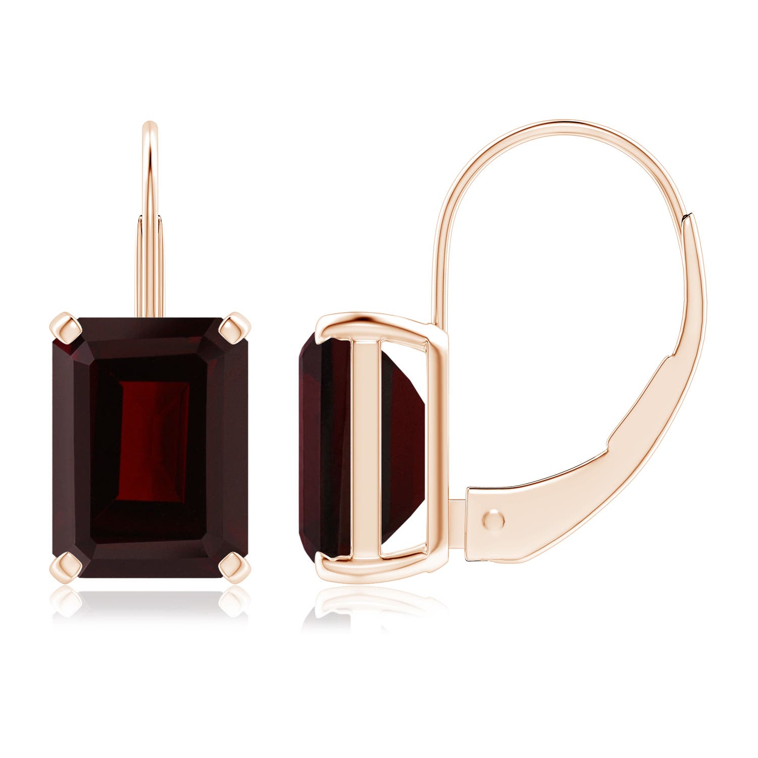 A - Garnet / 3.6 CT / 14 KT Rose Gold