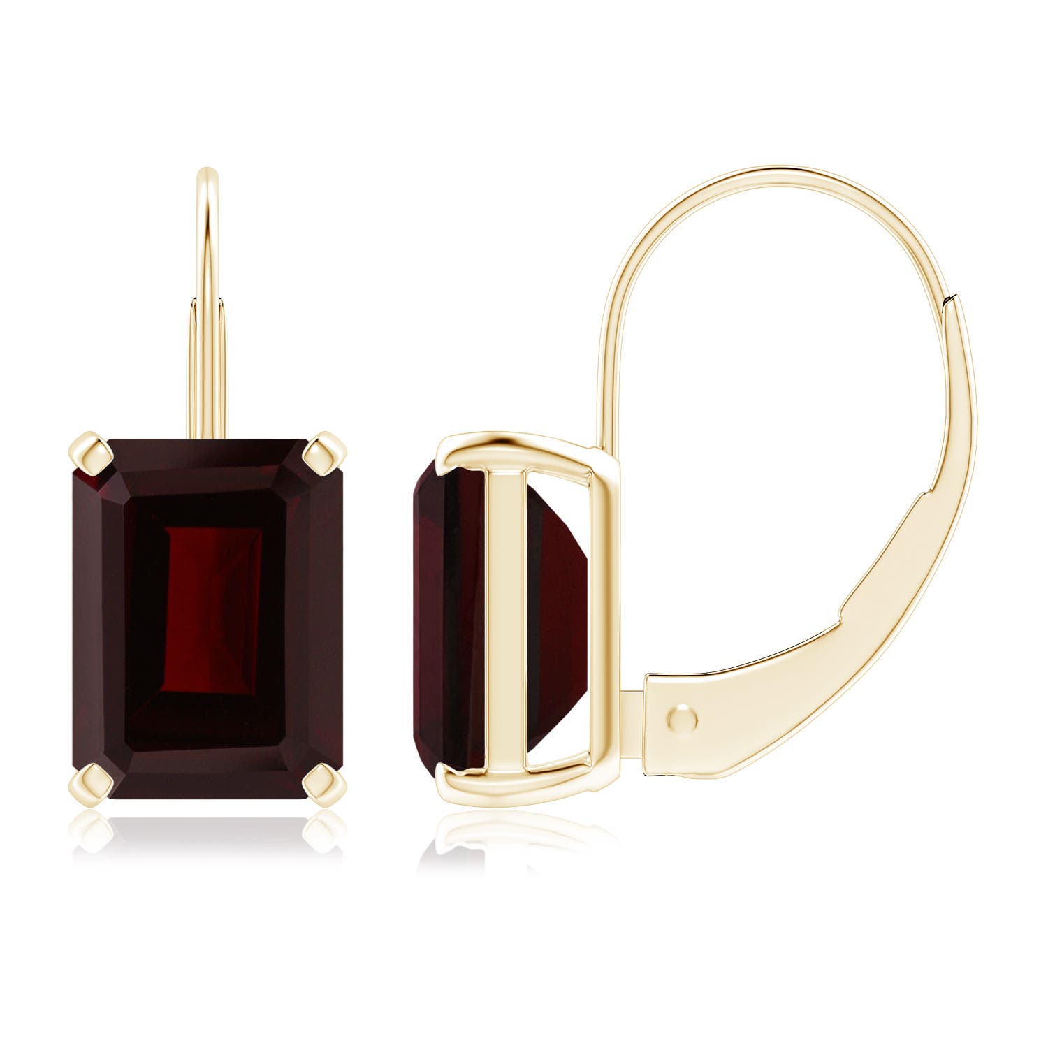 A - Garnet / 3.6 CT / 14 KT Yellow Gold