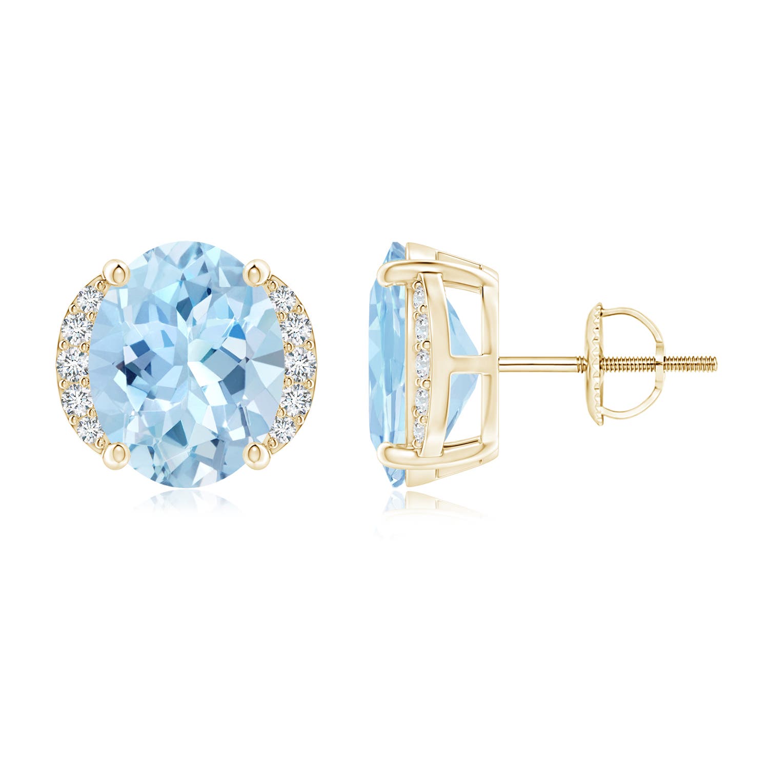 AAA - Aquamarine / 4.51 CT / 14 KT Yellow Gold