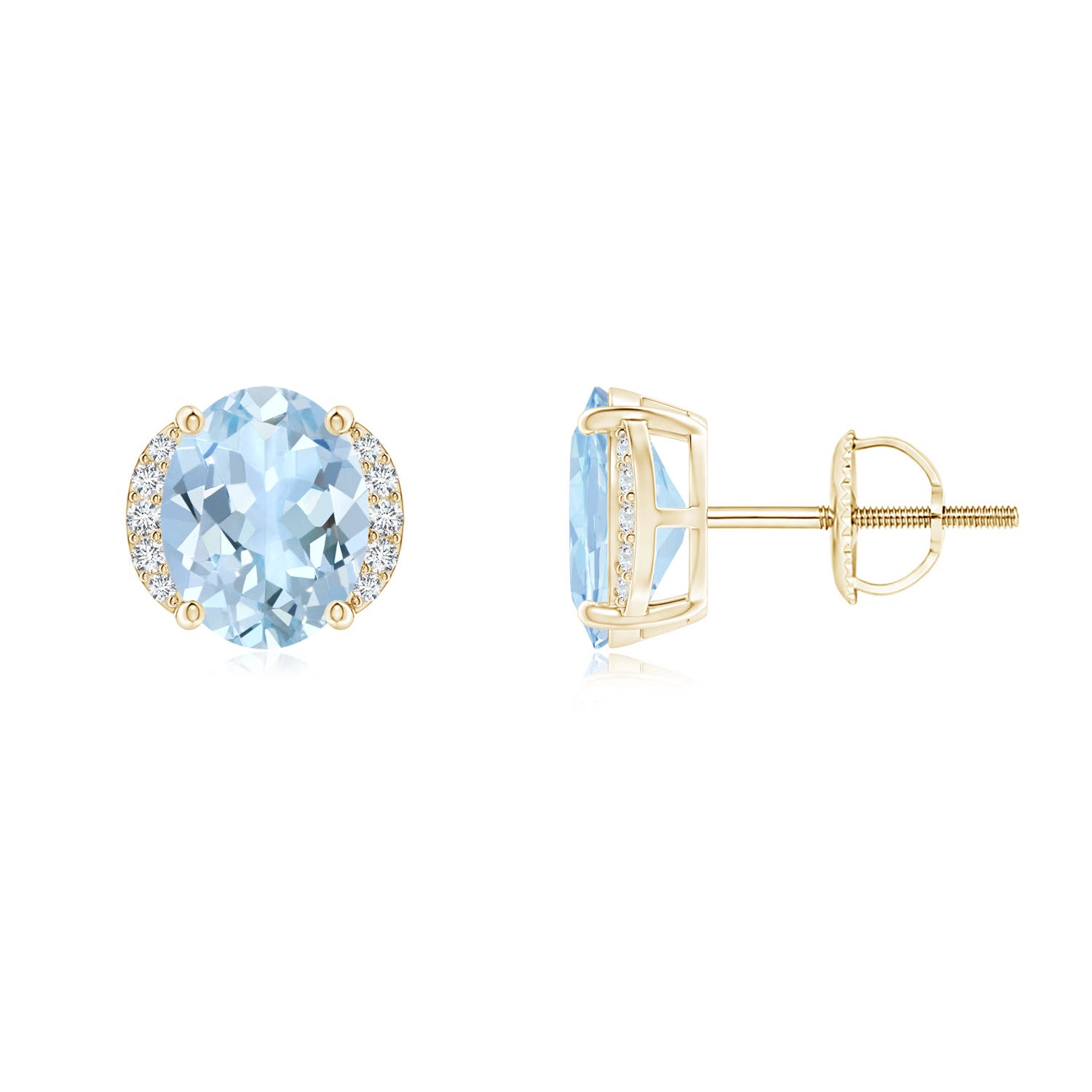 AA - Aquamarine / 2.05 CT / 14 KT Yellow Gold