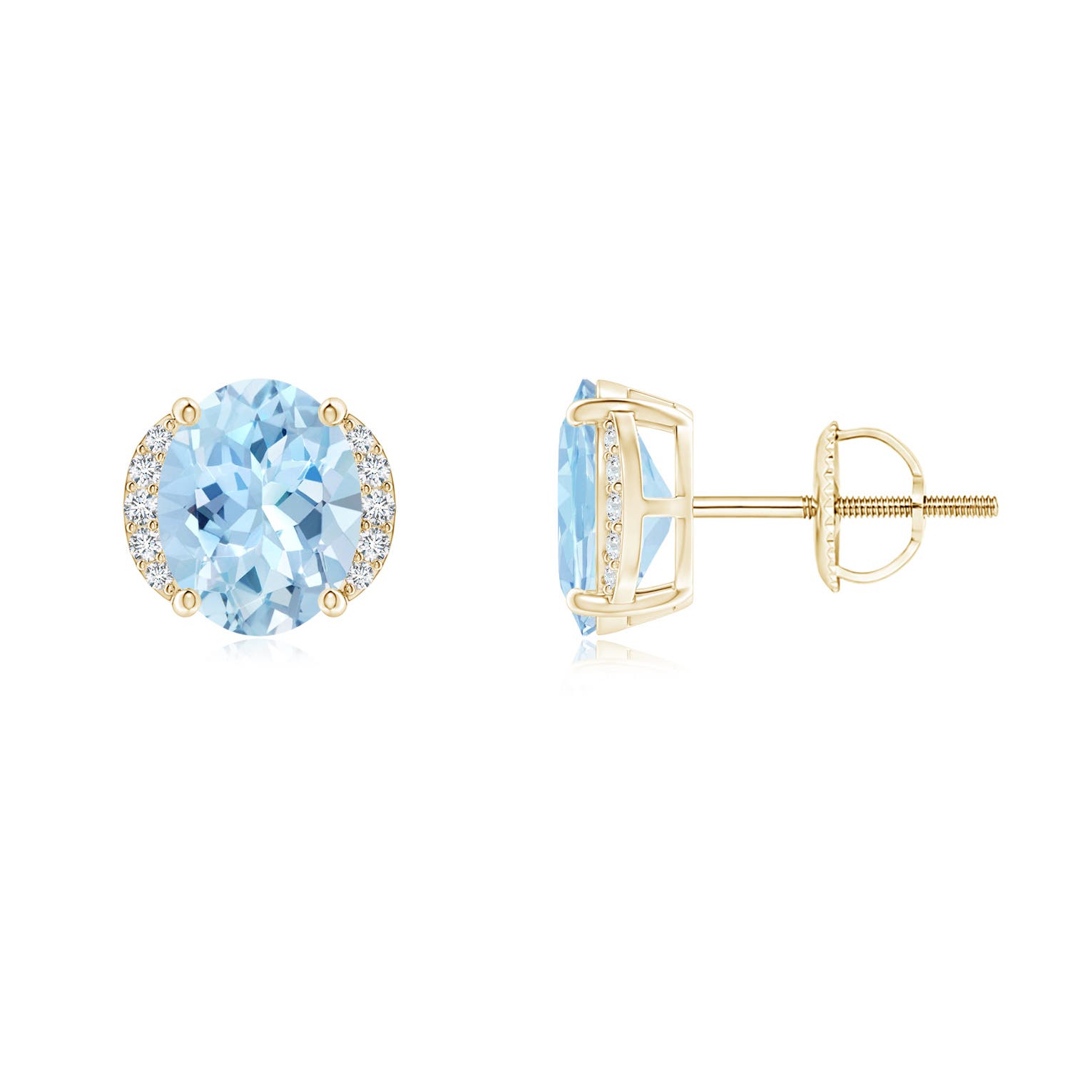 AAA - Aquamarine / 2.05 CT / 14 KT Yellow Gold