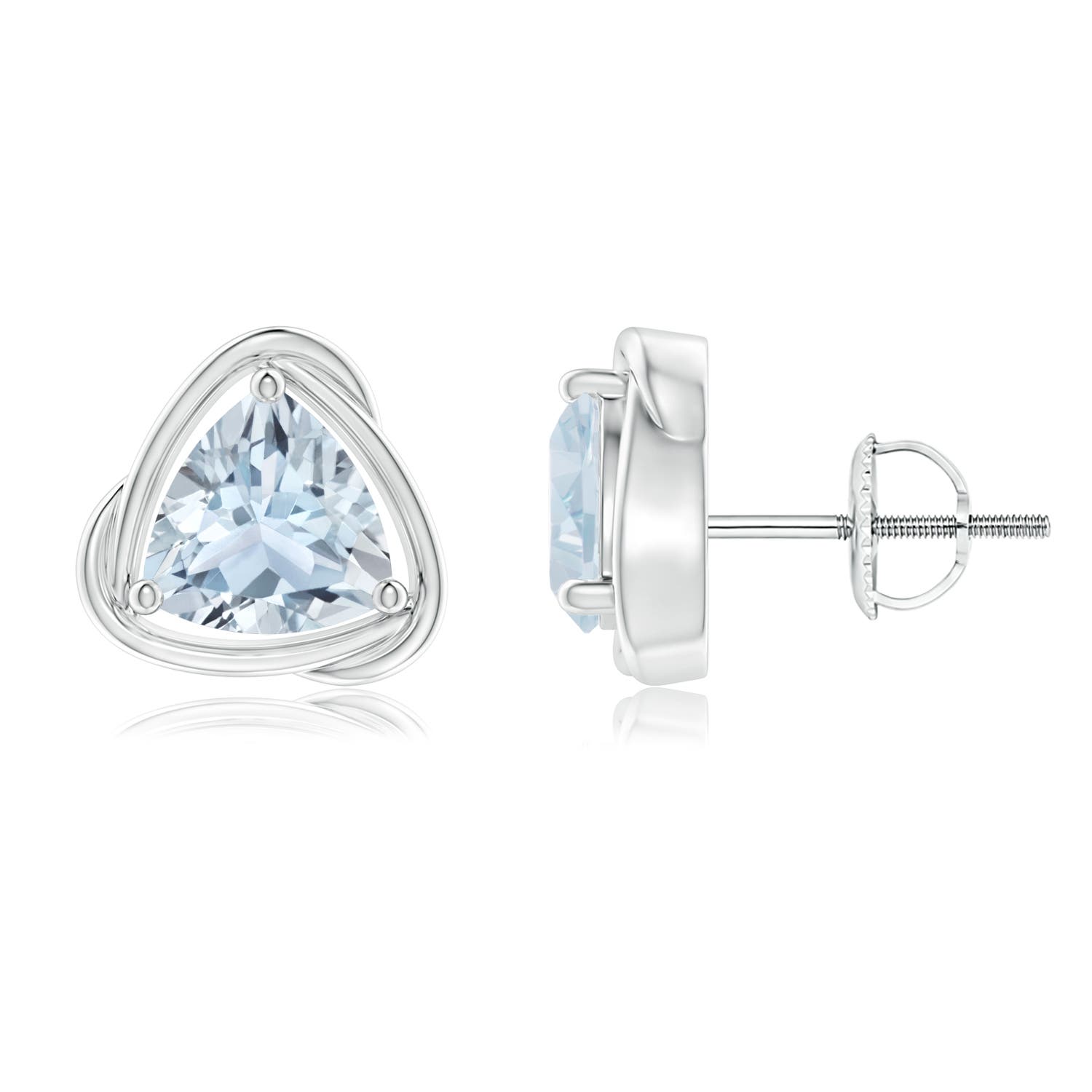 A - Aquamarine / 2 CT / 14 KT White Gold