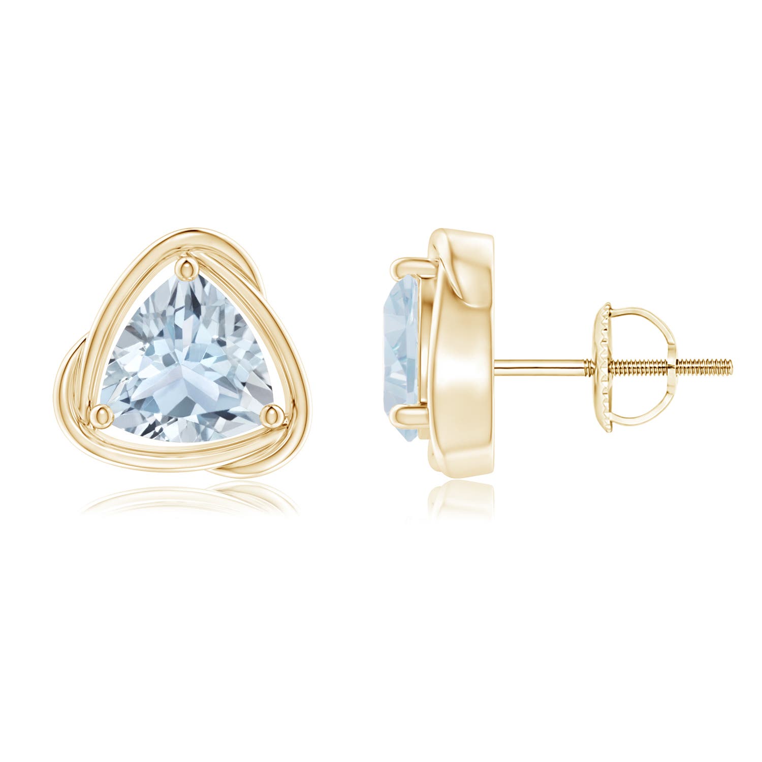 A - Aquamarine / 2 CT / 14 KT Yellow Gold