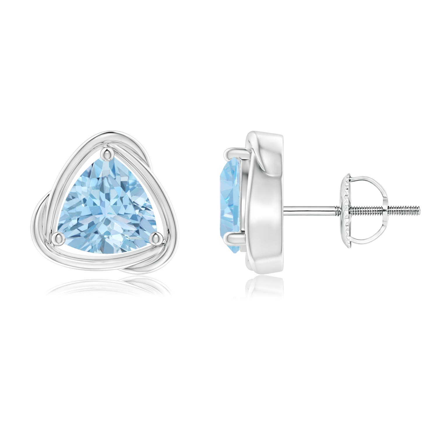 AAA - Aquamarine / 2 CT / 14 KT White Gold