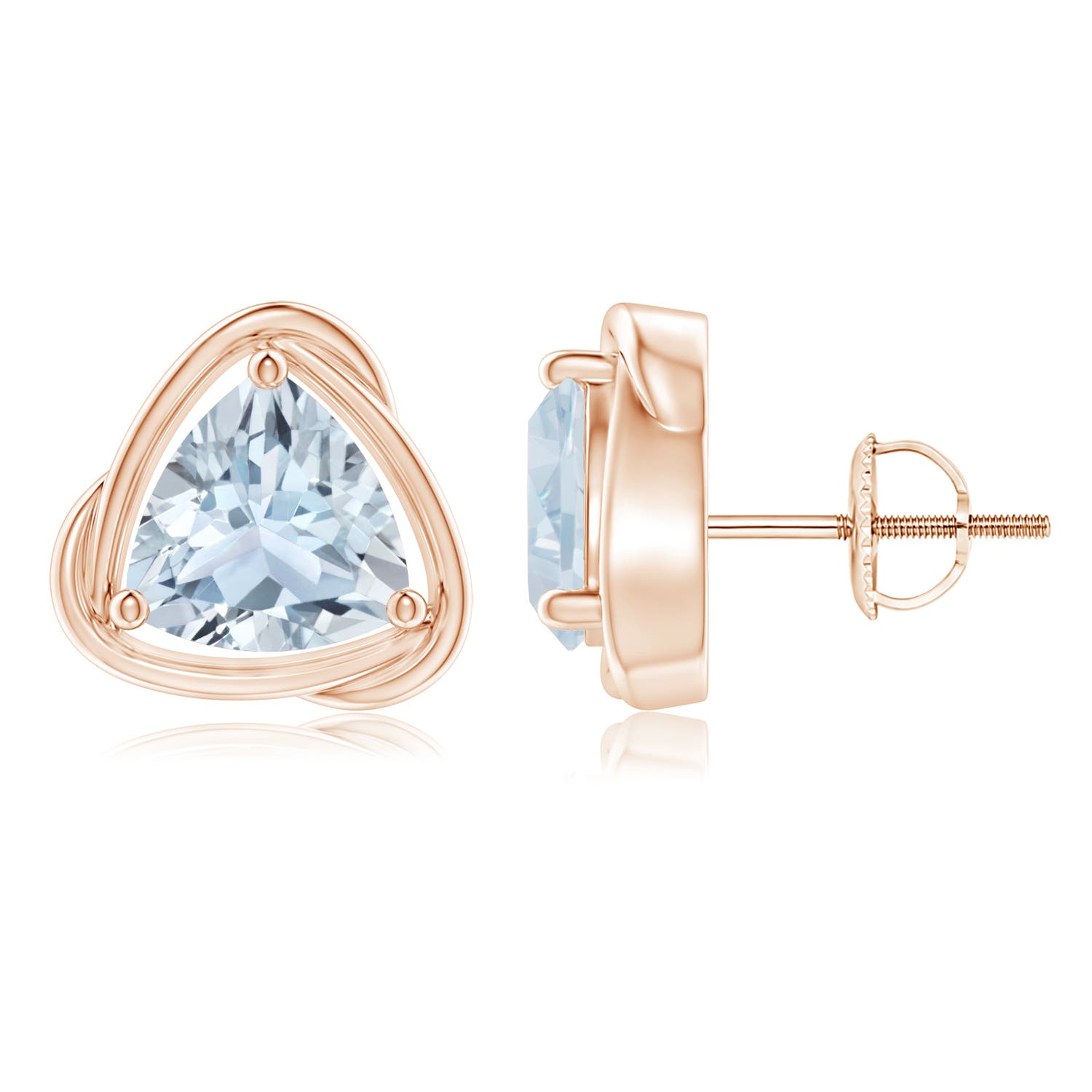 A - Aquamarine / 2.8 CT / 14 KT Rose Gold