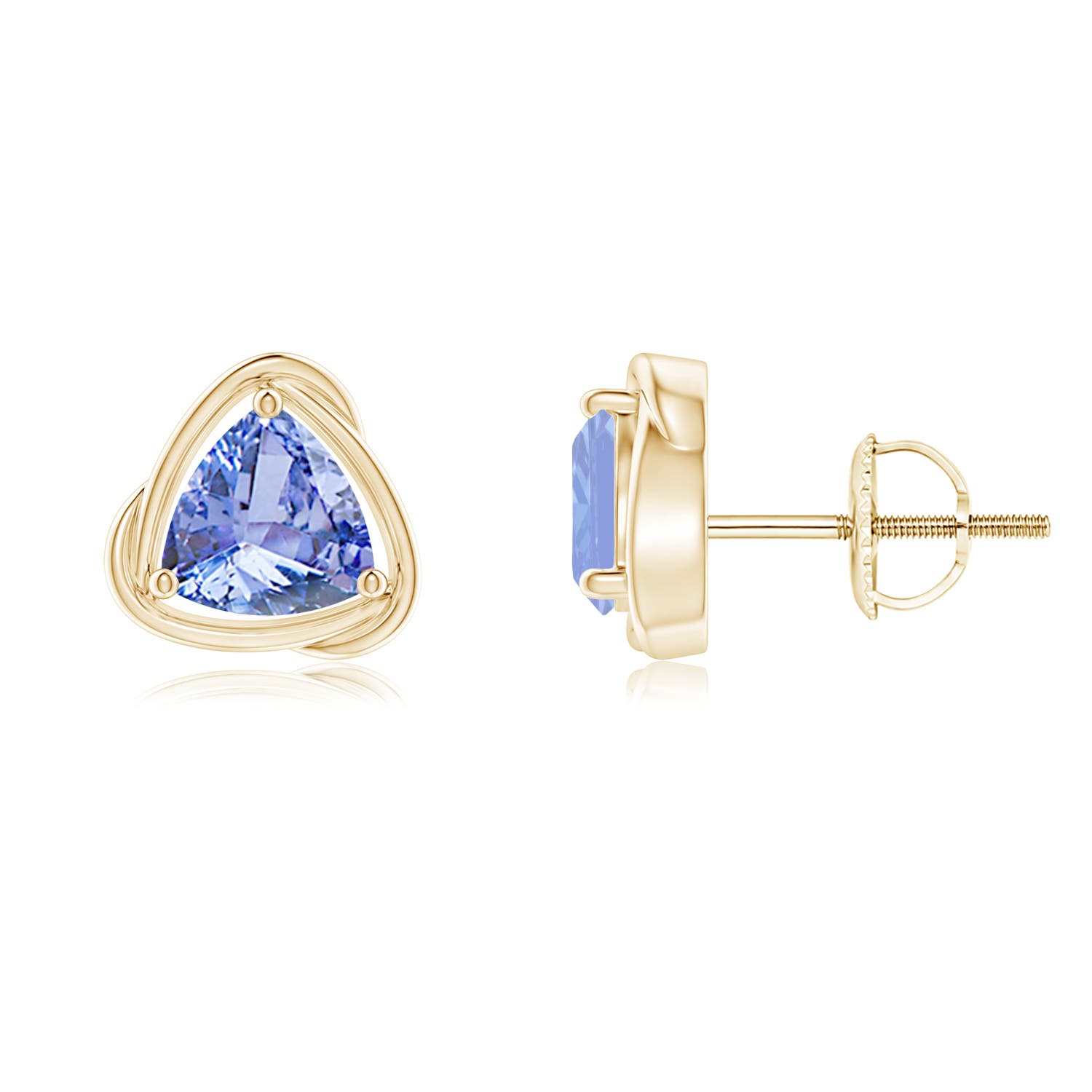 A - Tanzanite / 1.5 CT / 14 KT Yellow Gold