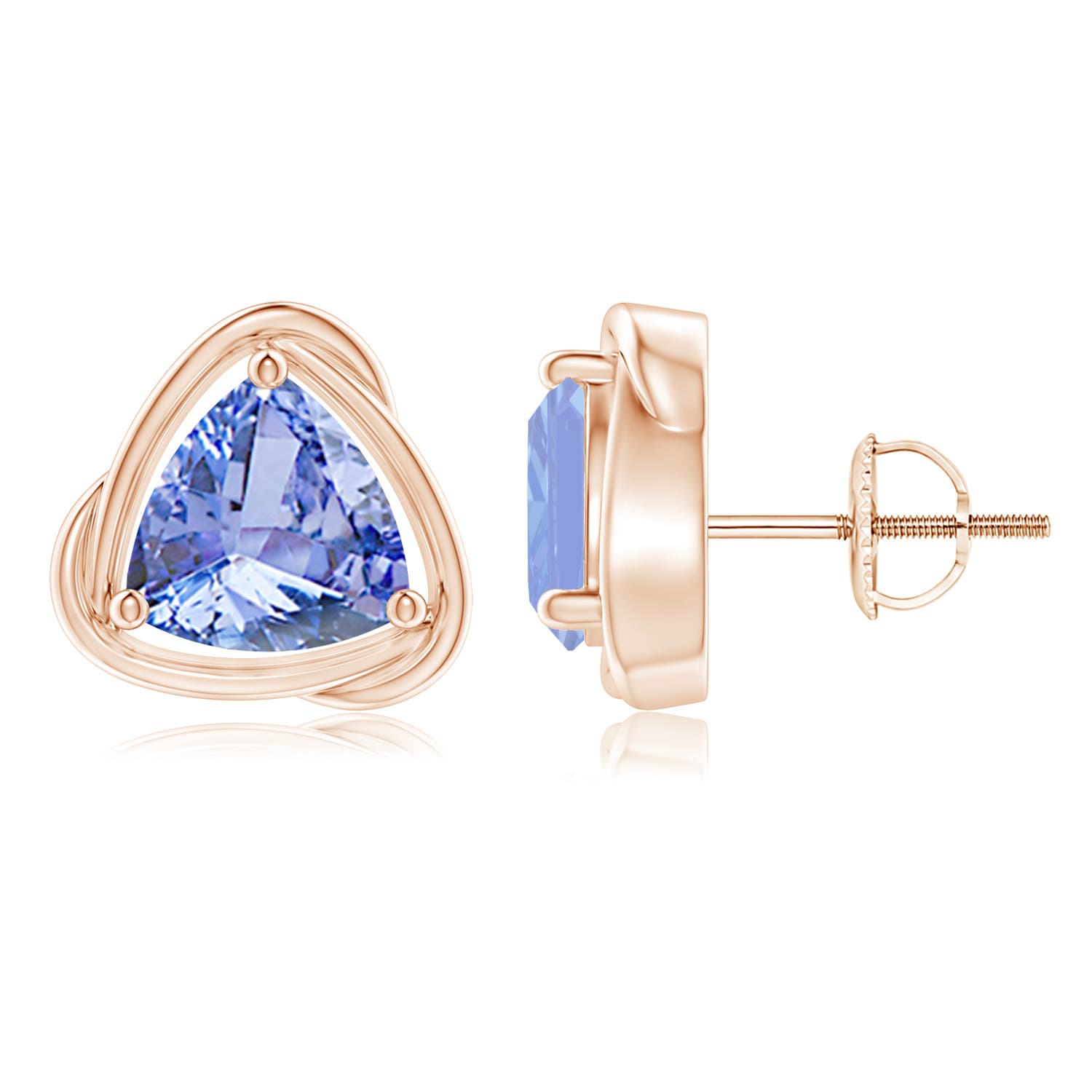 A - Tanzanite / 3.6 CT / 14 KT Rose Gold