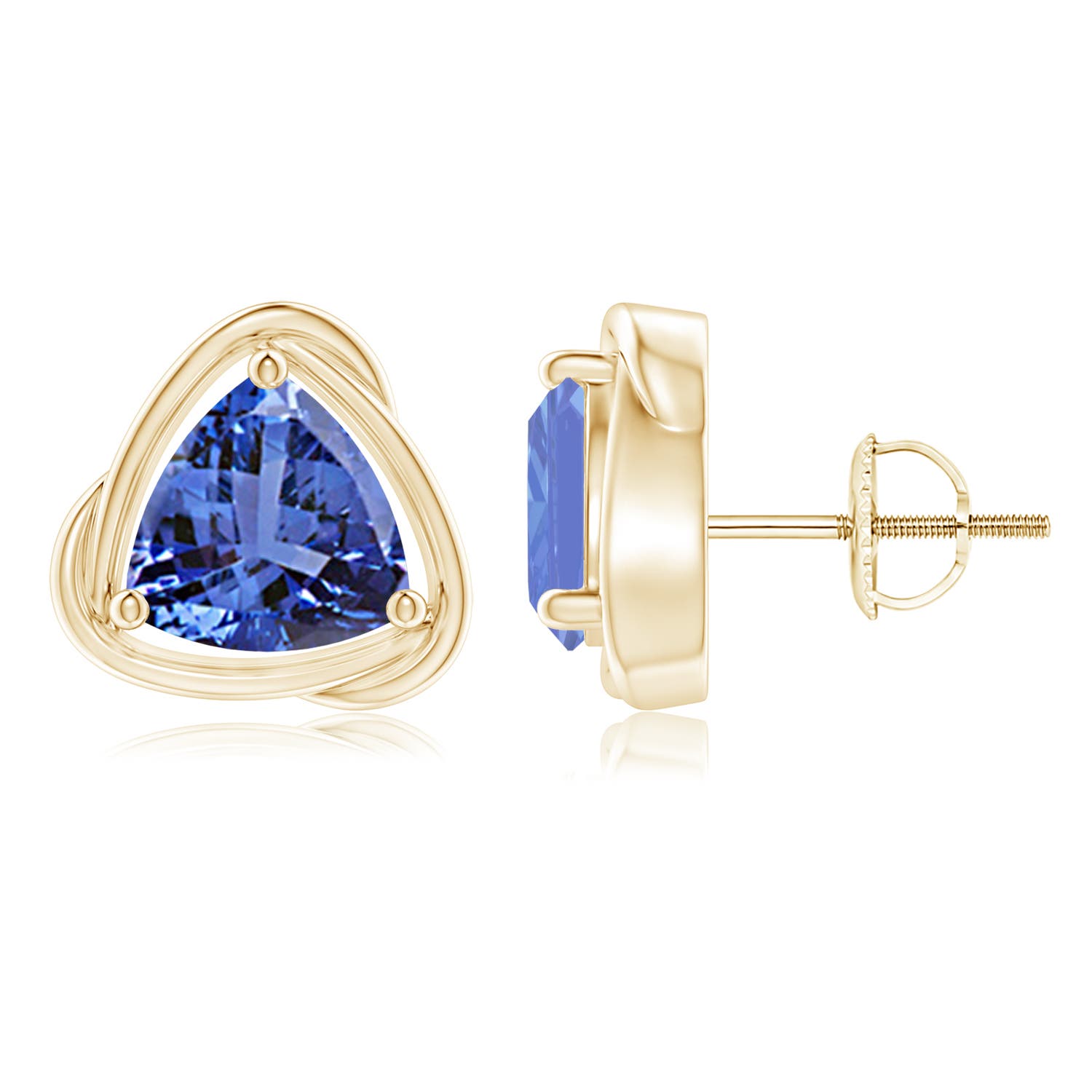 AA - Tanzanite / 3.6 CT / 14 KT Yellow Gold