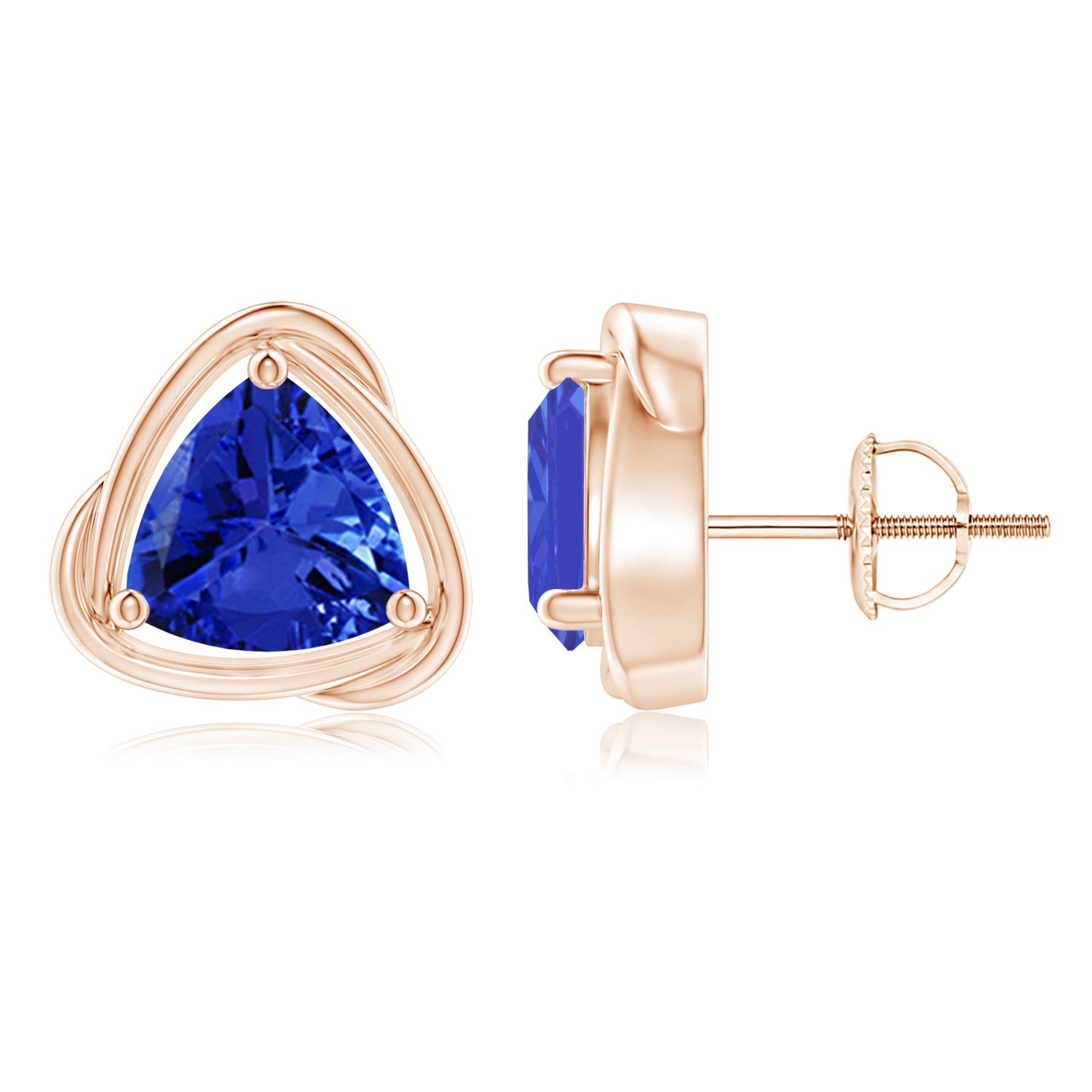 AAA - Tanzanite / 3.6 CT / 14 KT Rose Gold