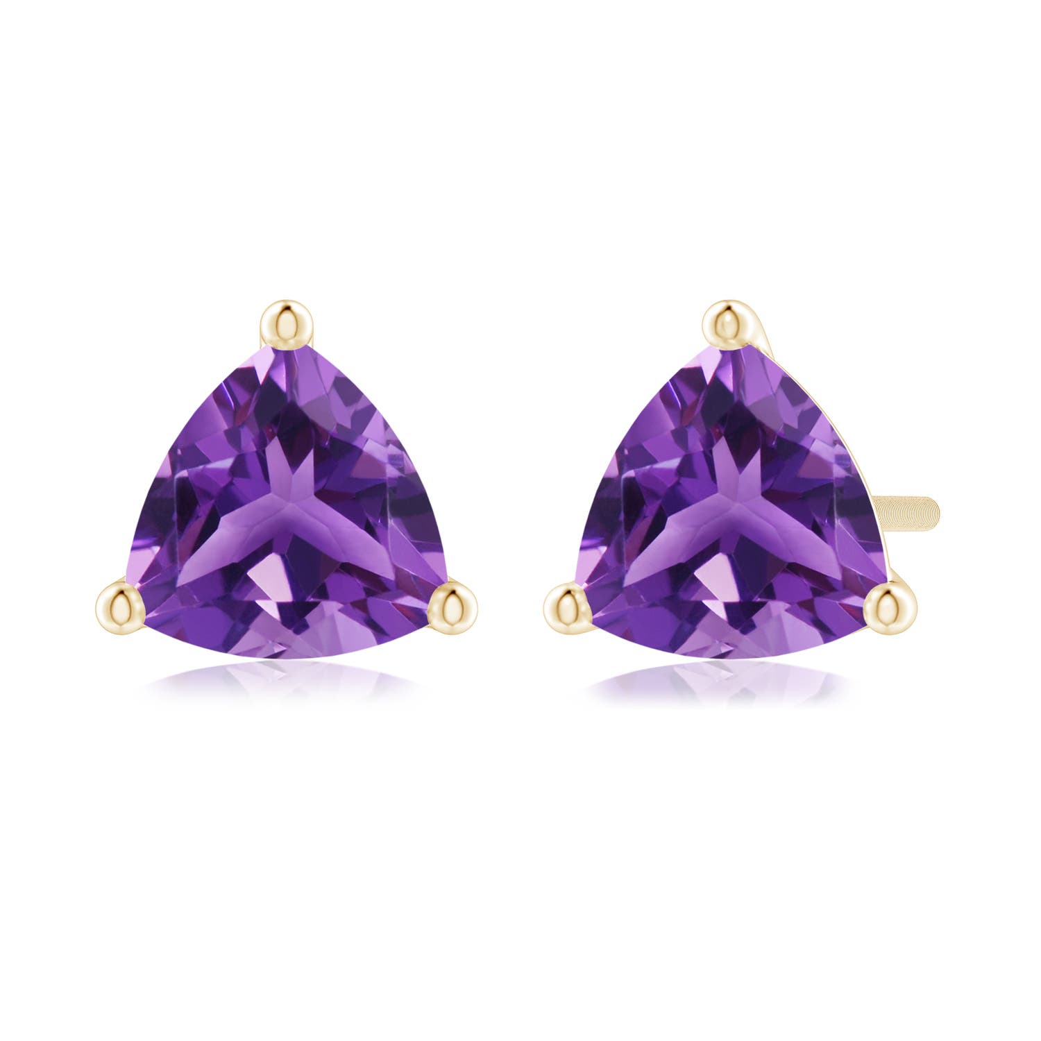 AAA - Amethyst / 1.4 CT / 14 KT Yellow Gold