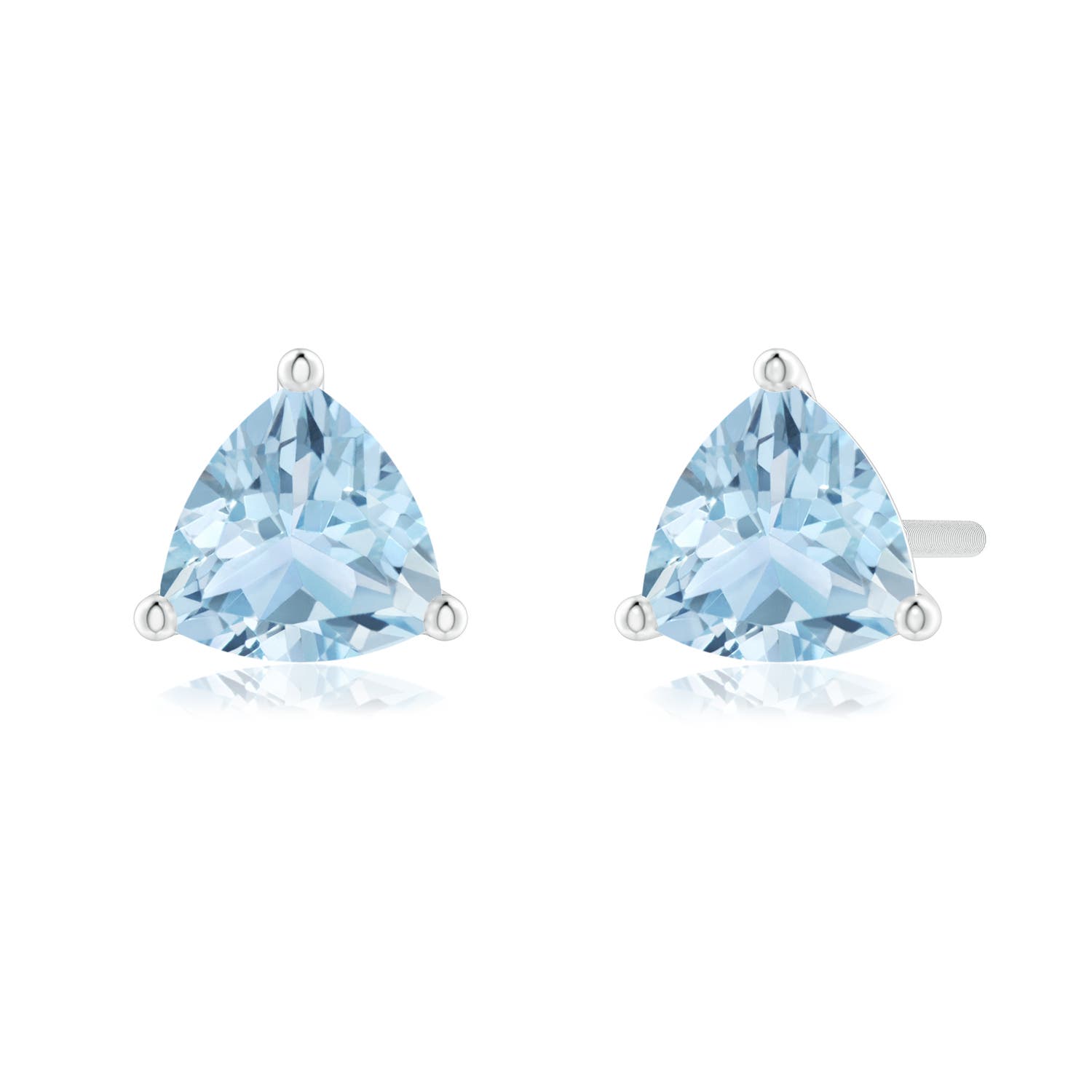 AA - Aquamarine / 0.7 CT / 14 KT White Gold