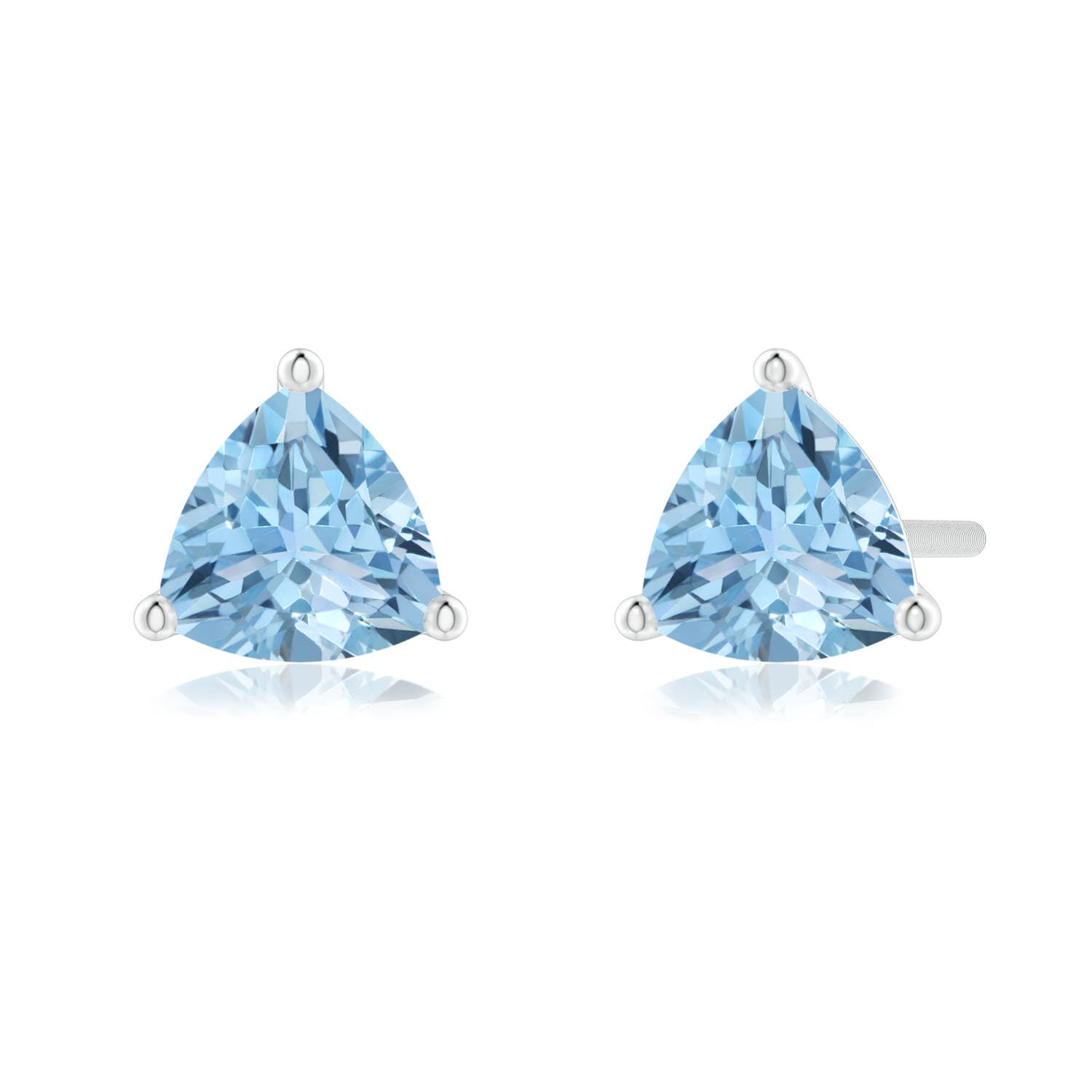 AAA - Aquamarine / 0.7 CT / 14 KT White Gold