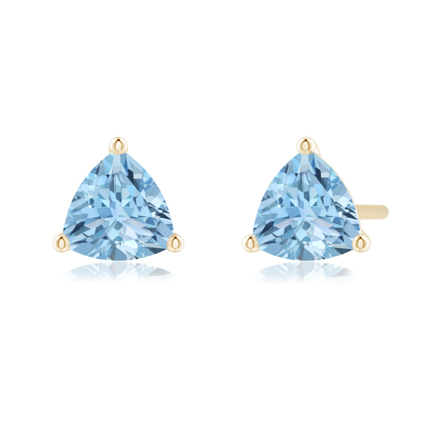 AAA - Aquamarine / 0.7 CT / 14 KT Yellow Gold