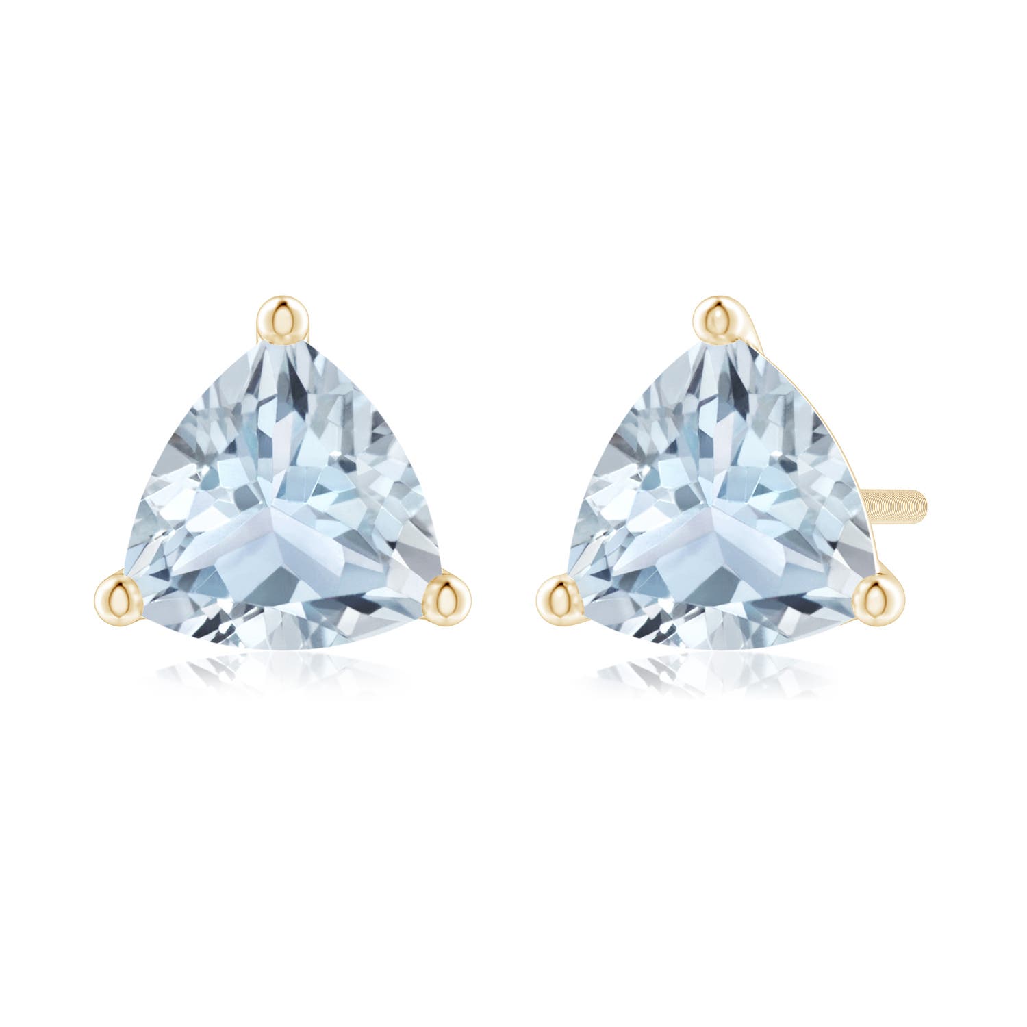 A - Aquamarine / 1.2 CT / 14 KT Yellow Gold