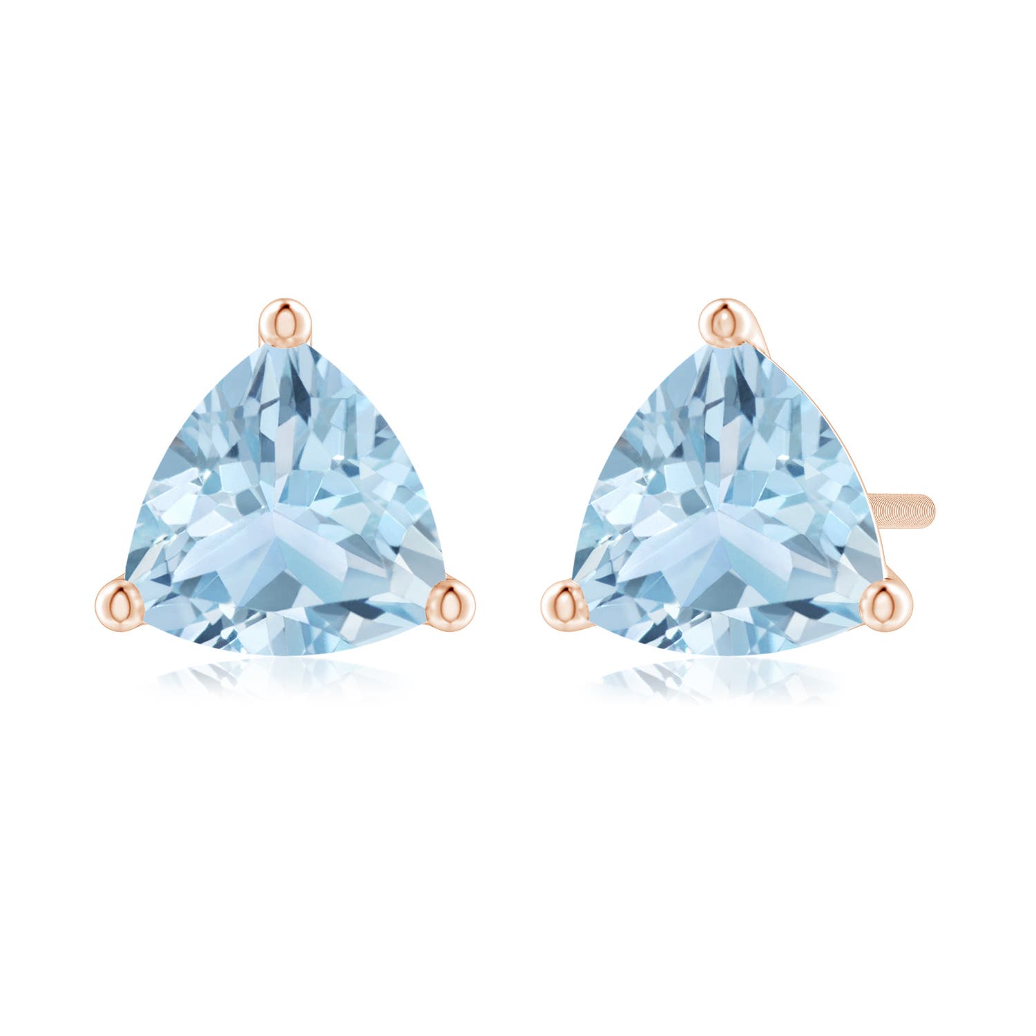 AA - Aquamarine / 1.2 CT / 14 KT Rose Gold