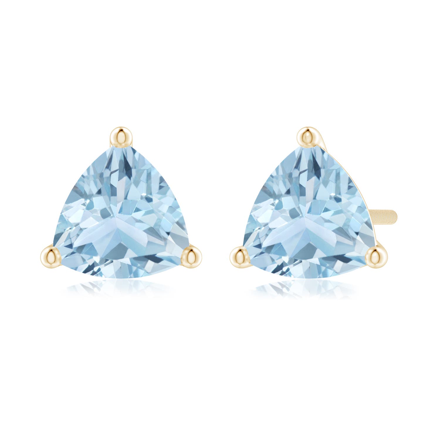 AA - Aquamarine / 1.2 CT / 14 KT Yellow Gold