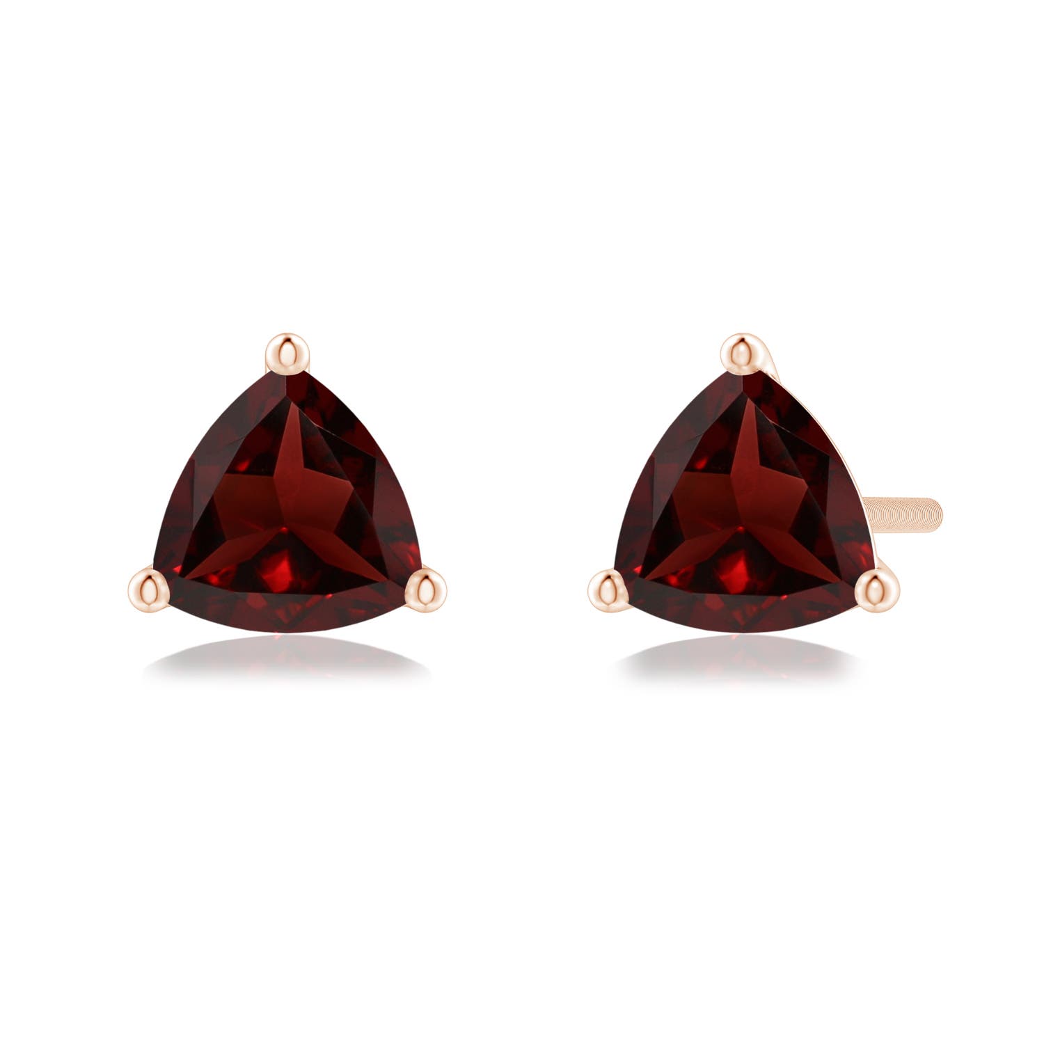 AA - Garnet / 1 CT / 14 KT Rose Gold