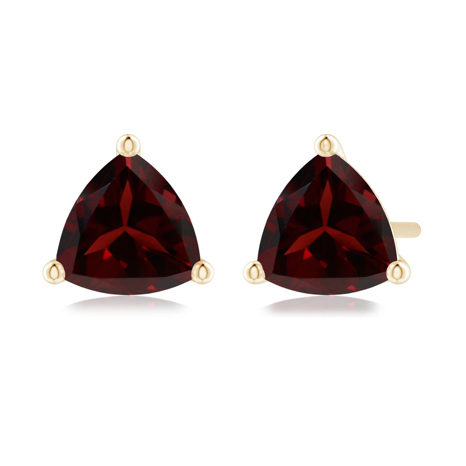 A - Garnet / 1.7 CT / 14 KT Yellow Gold