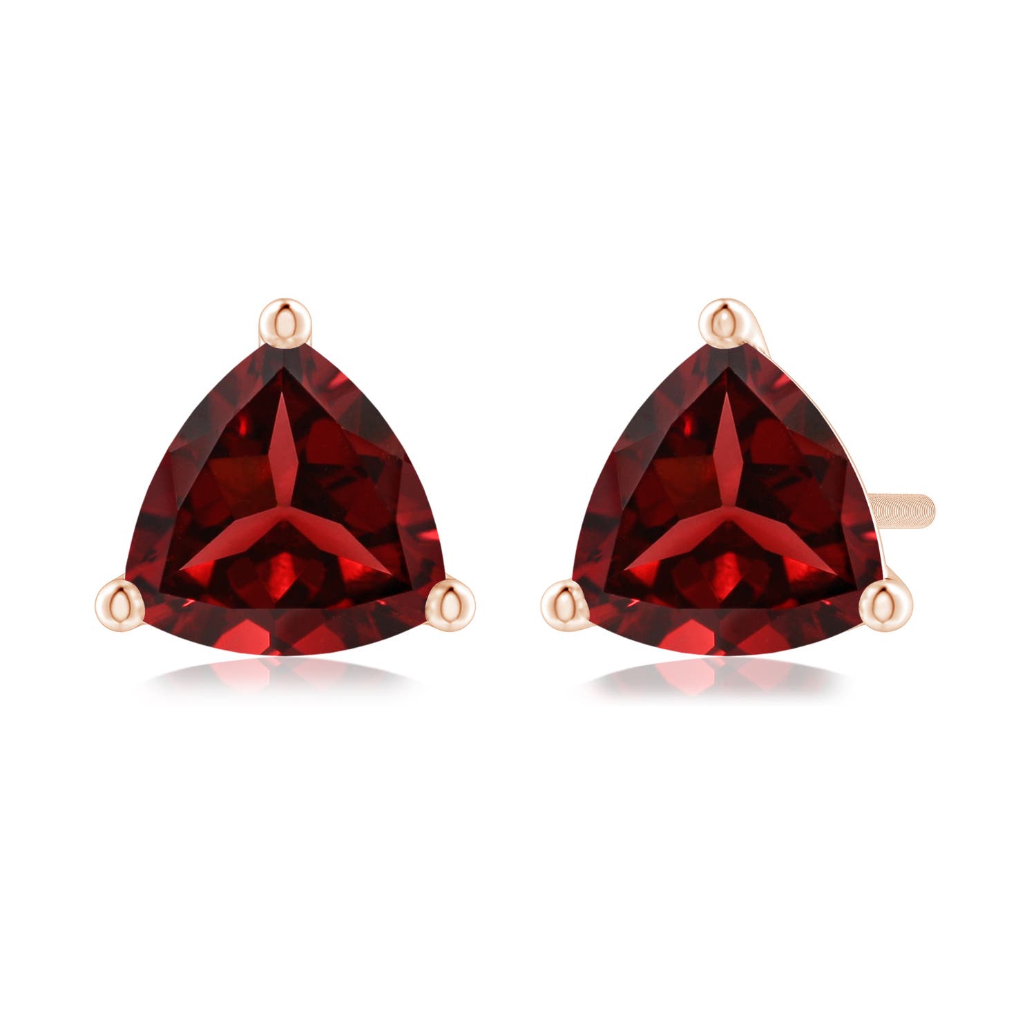 AAAA - Garnet / 1.7 CT / 14 KT Rose Gold