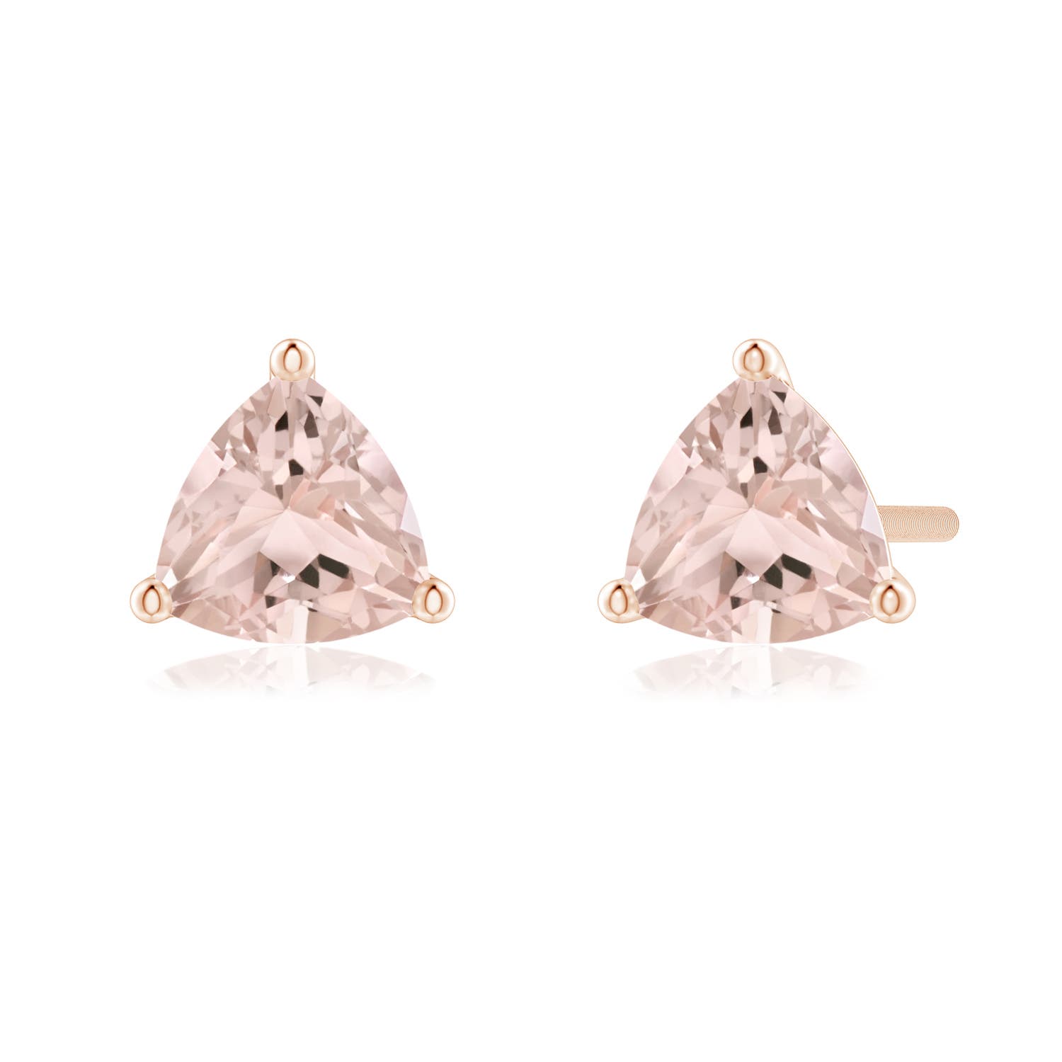 A - Morganite / 0.7 CT / 14 KT Rose Gold