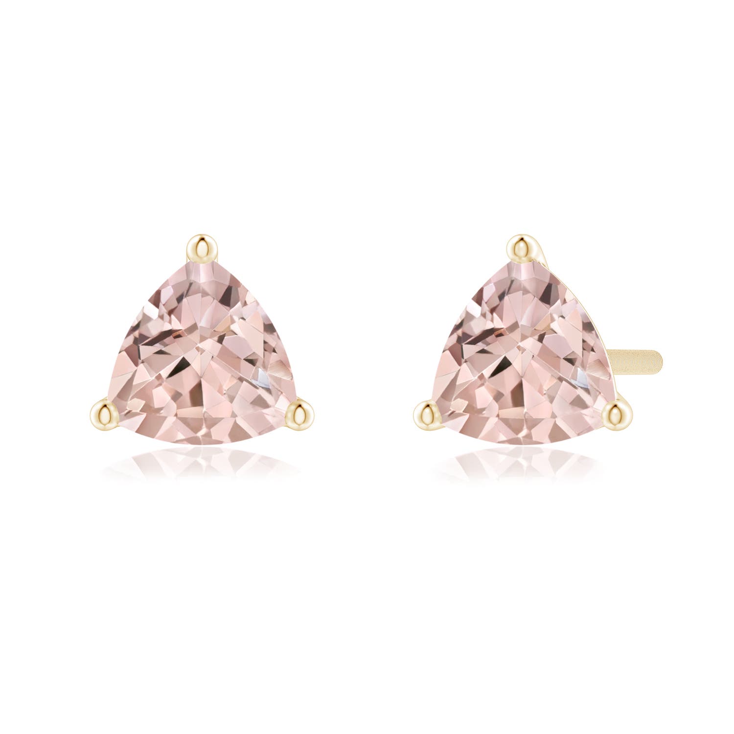 AA - Morganite / 0.7 CT / 14 KT Yellow Gold