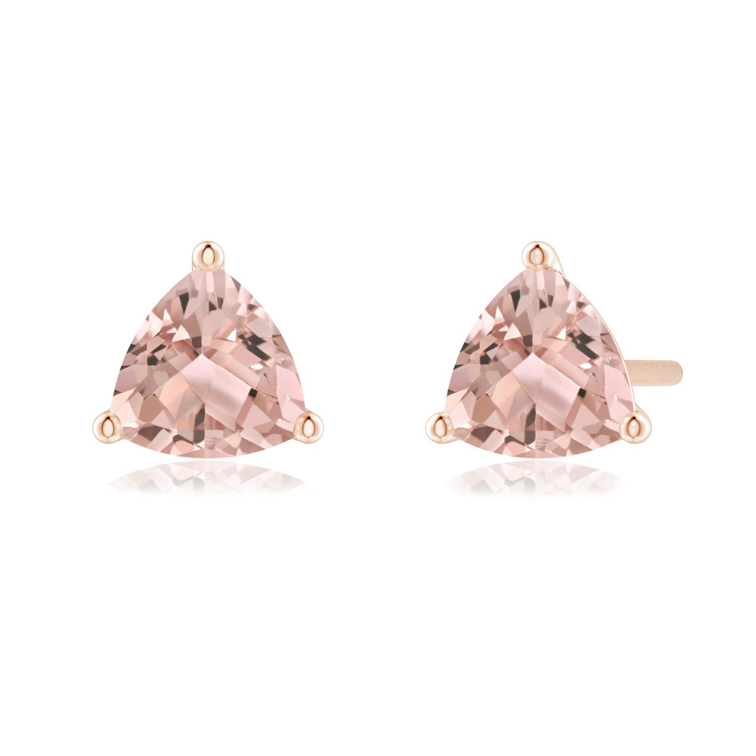 AAA - Morganite / 0.7 CT / 14 KT Rose Gold