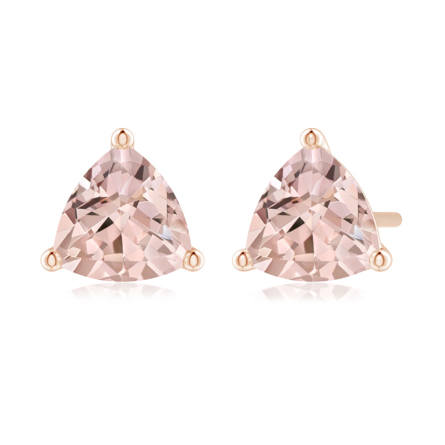 AA - Morganite / 1.2 CT / 14 KT Rose Gold