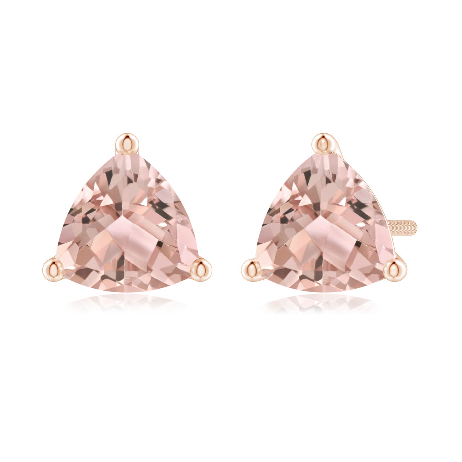 AAA - Morganite / 1.2 CT / 14 KT Rose Gold