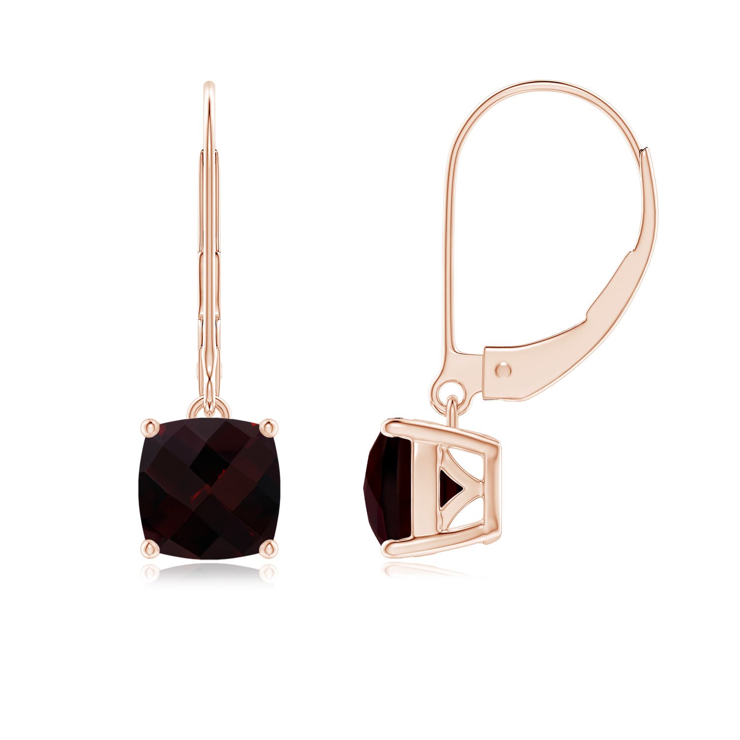 A - Garnet / 2.5 CT / 14 KT Rose Gold