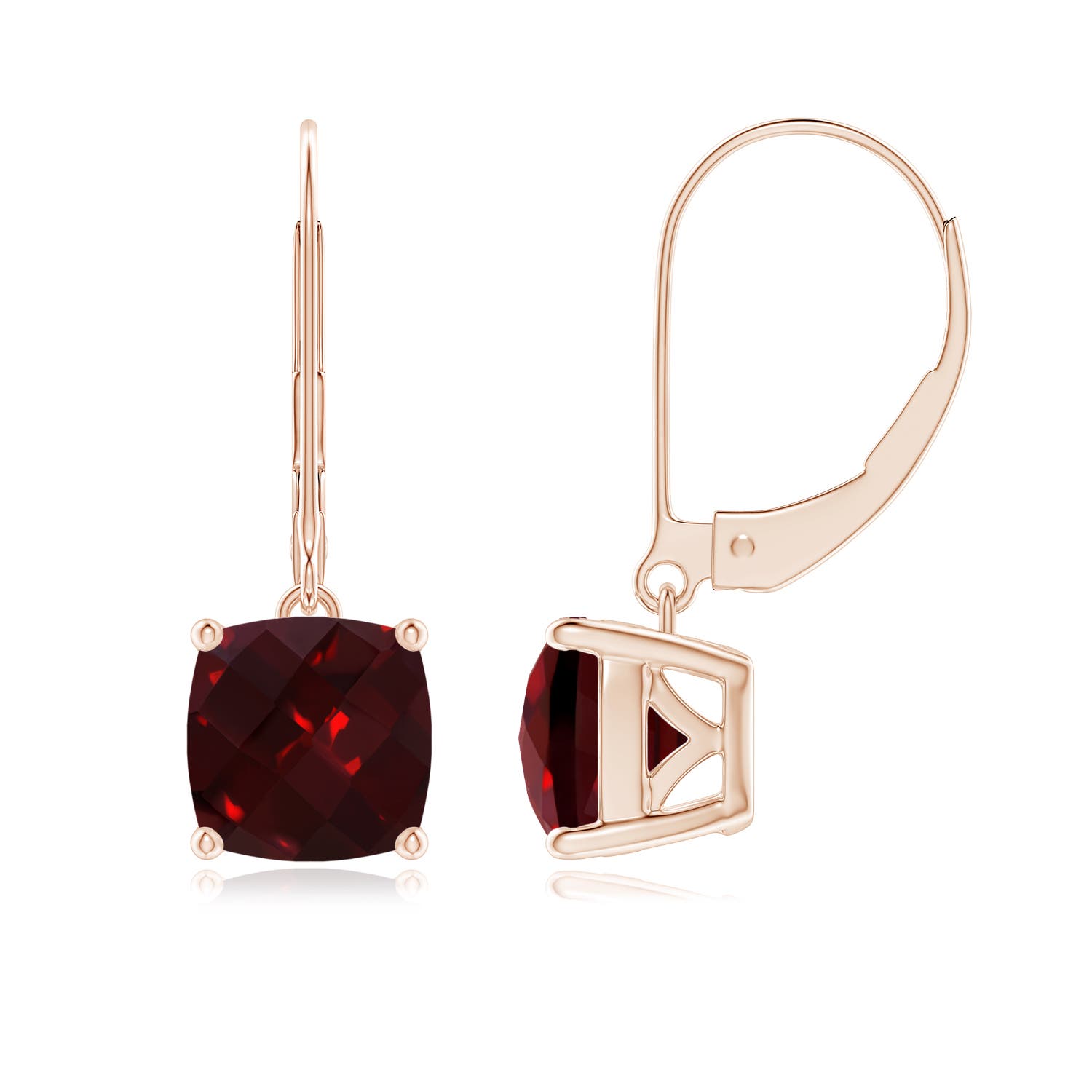 AAAA - Garnet / 3.4 CT / 14 KT Rose Gold