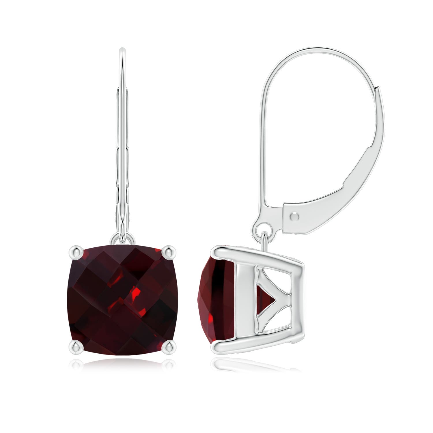 AAA - Garnet / 6.46 CT / 14 KT White Gold