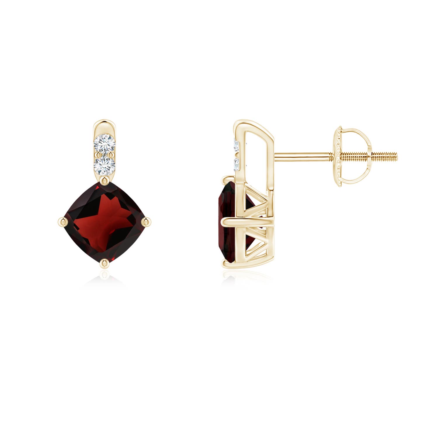 AA - Garnet / 1.66 CT / 14 KT Yellow Gold