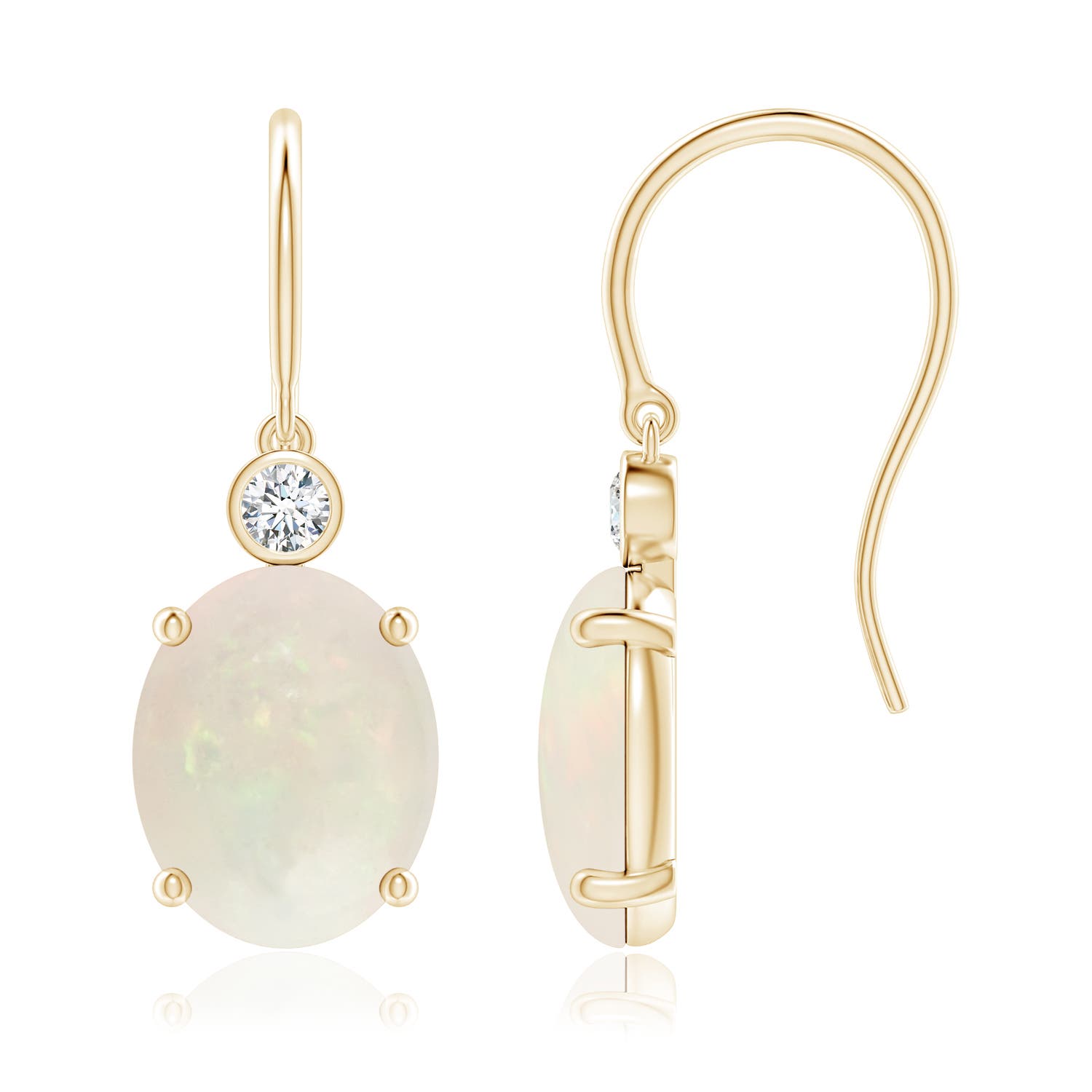 A - Opal / 3.02 CT / 14 KT Yellow Gold