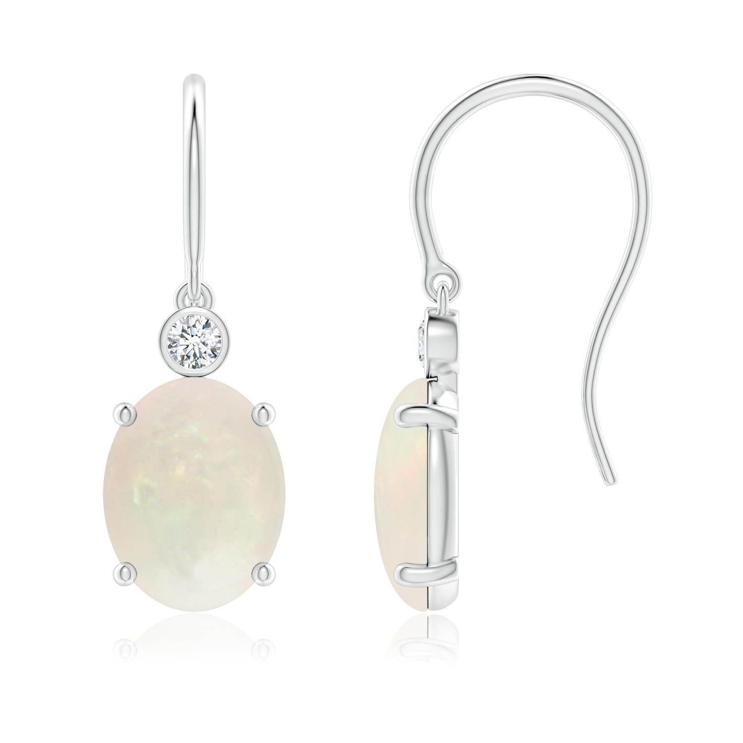 A - Opal / 2.29 CT / 14 KT White Gold