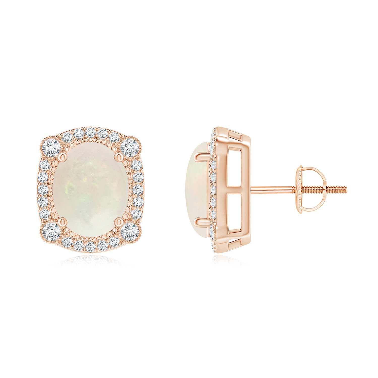 A - Opal / 2.49 CT / 14 KT Rose Gold