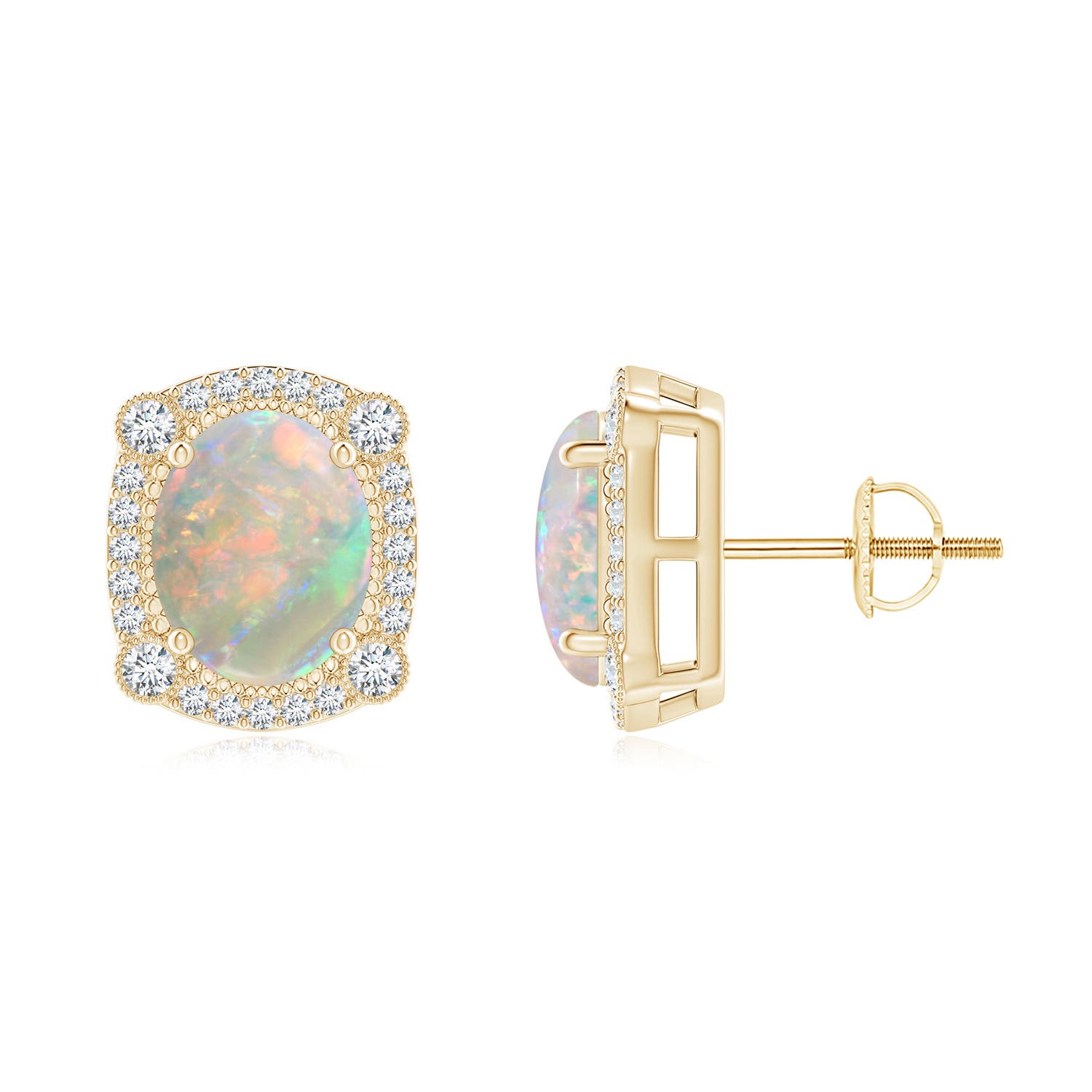 AAAA - Opal / 2.49 CT / 14 KT Yellow Gold