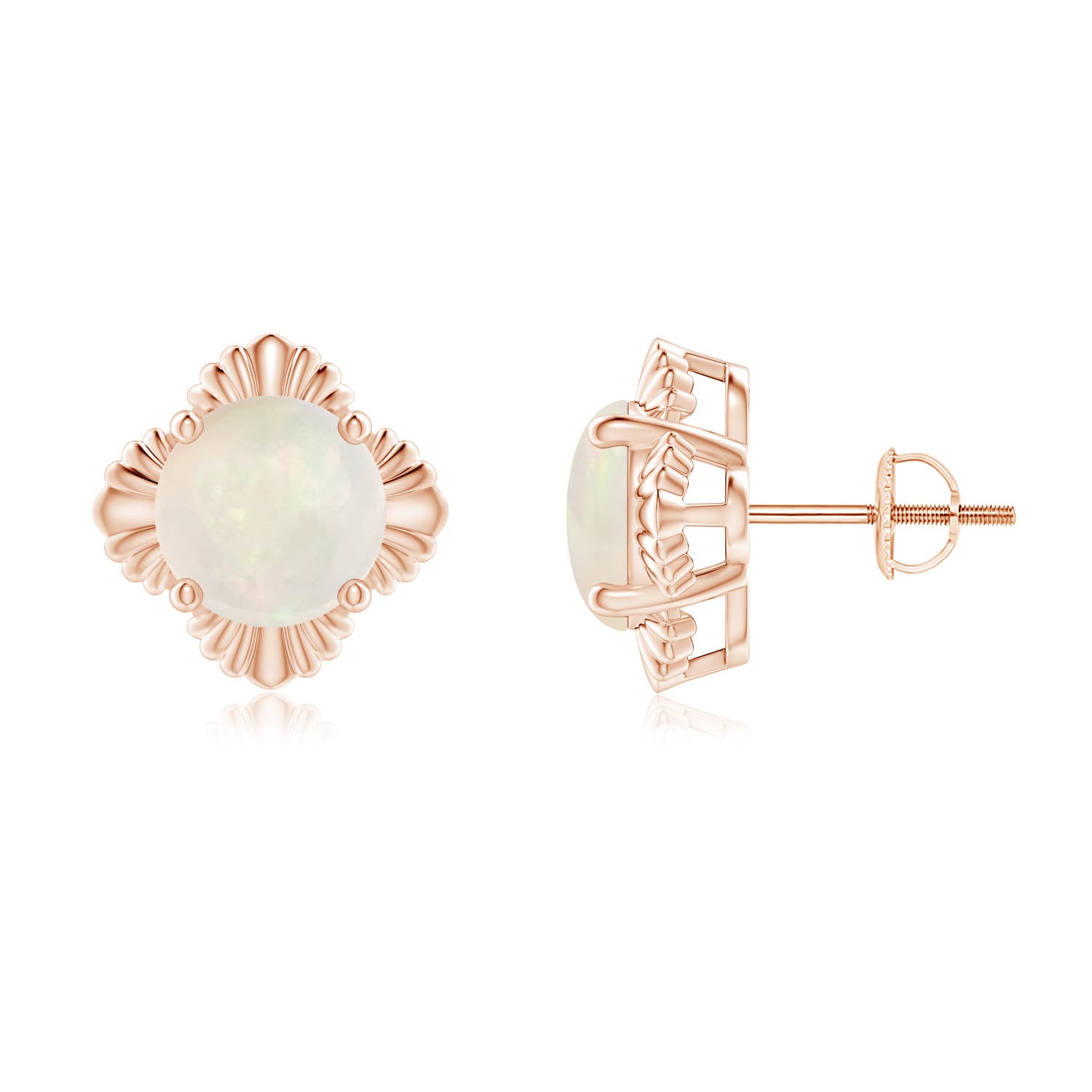 A - Opal / 2.3 CT / 14 KT Rose Gold