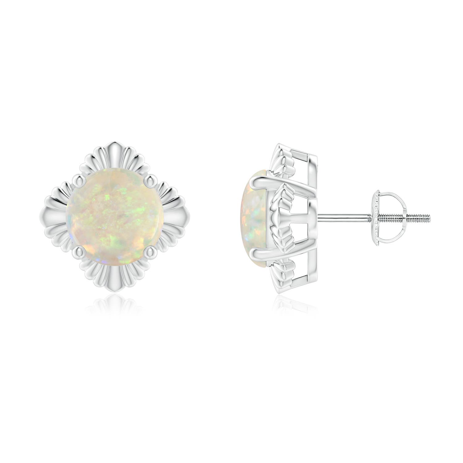 AAA - Opal / 2.3 CT / 14 KT White Gold