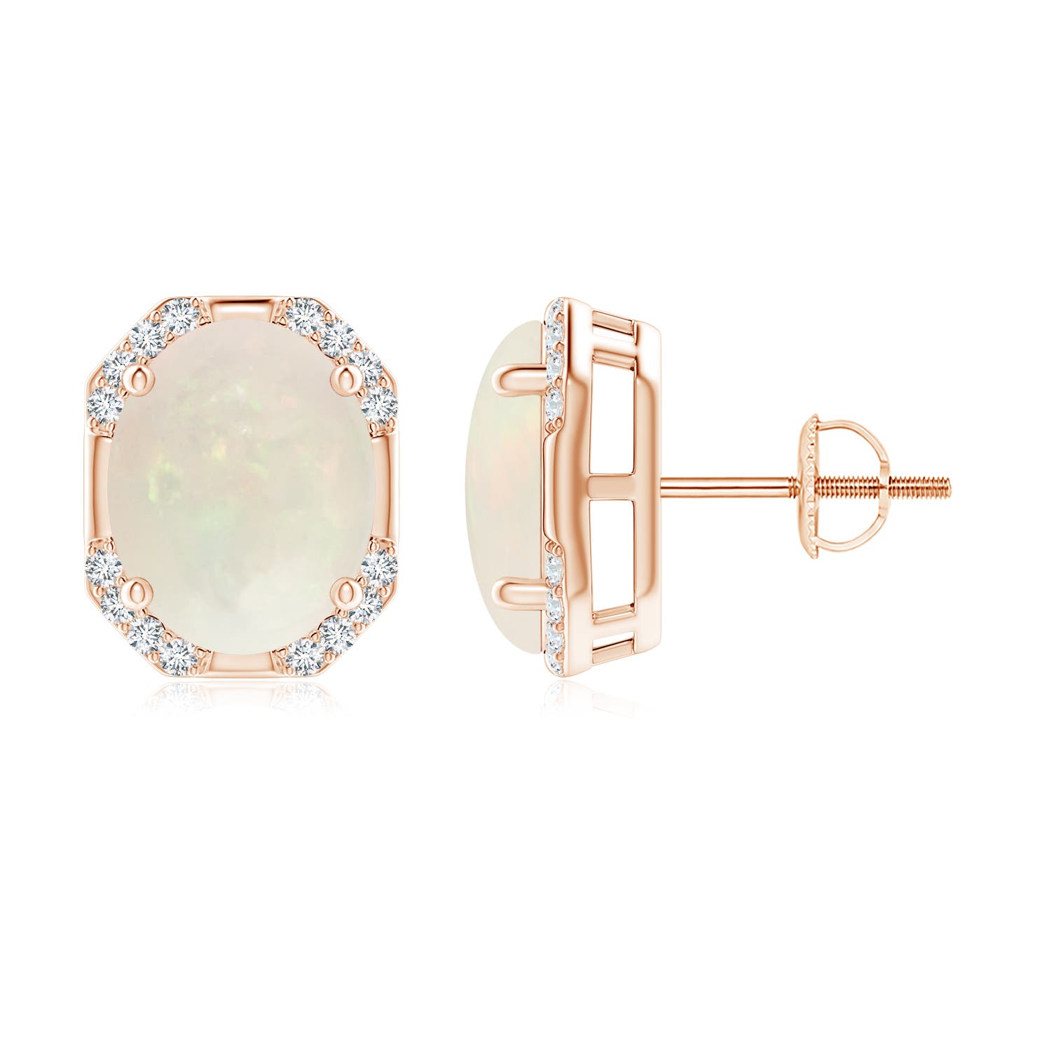 A - Opal / 3.06 CT / 14 KT Rose Gold