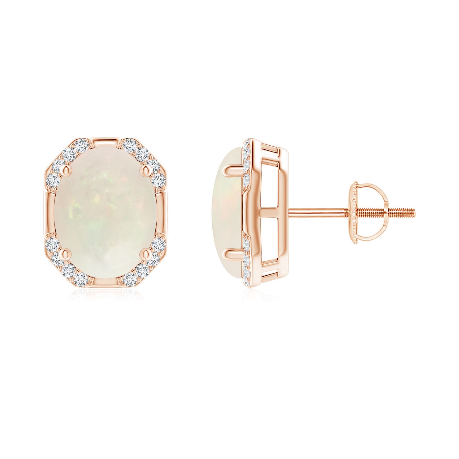 A - Opal / 2.3 CT / 14 KT Rose Gold