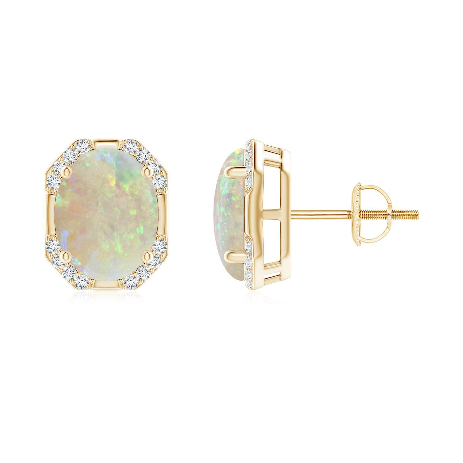 AAA - Opal / 2.3 CT / 14 KT Yellow Gold